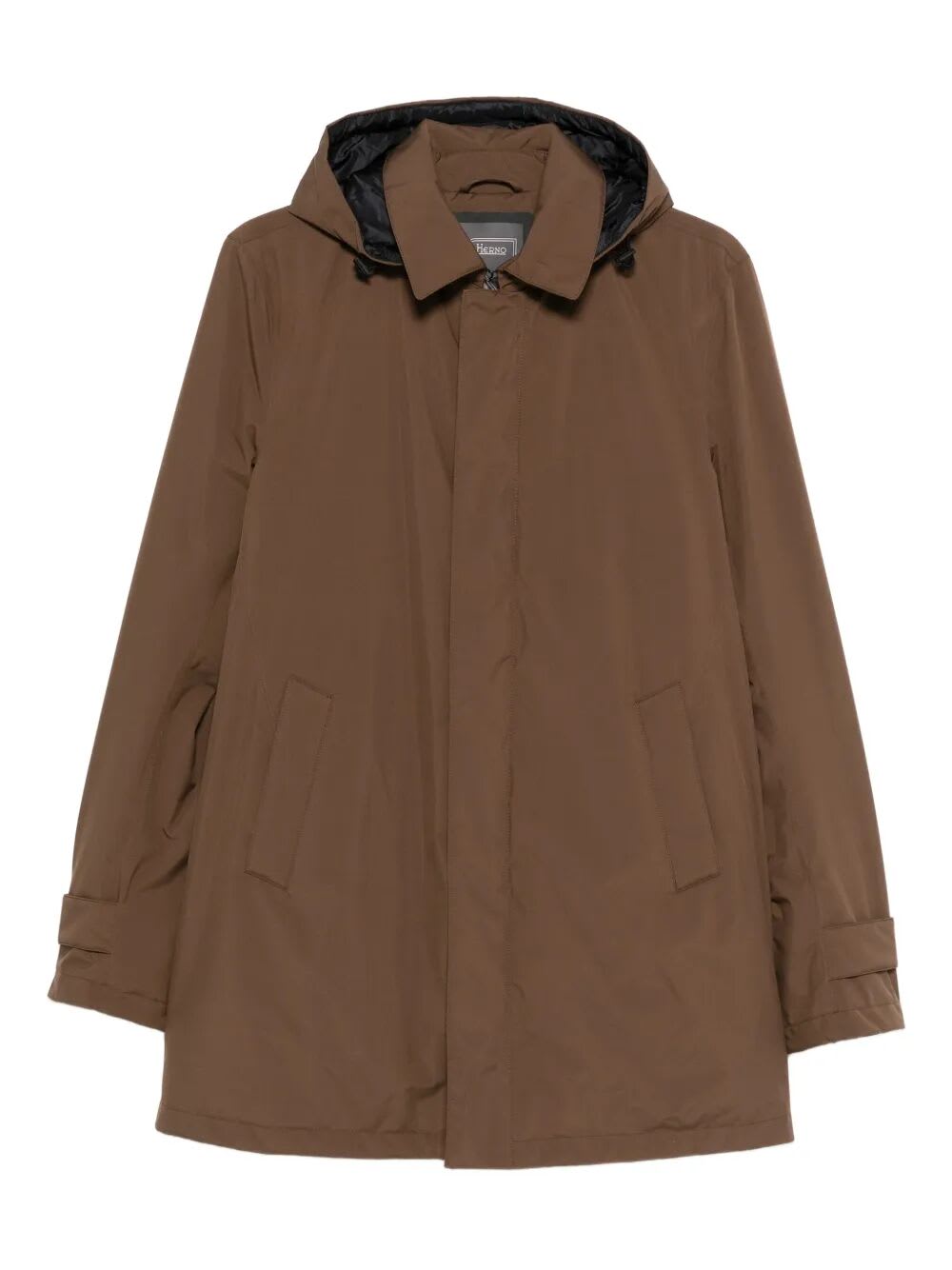 Herno Padded Jacket In Brown