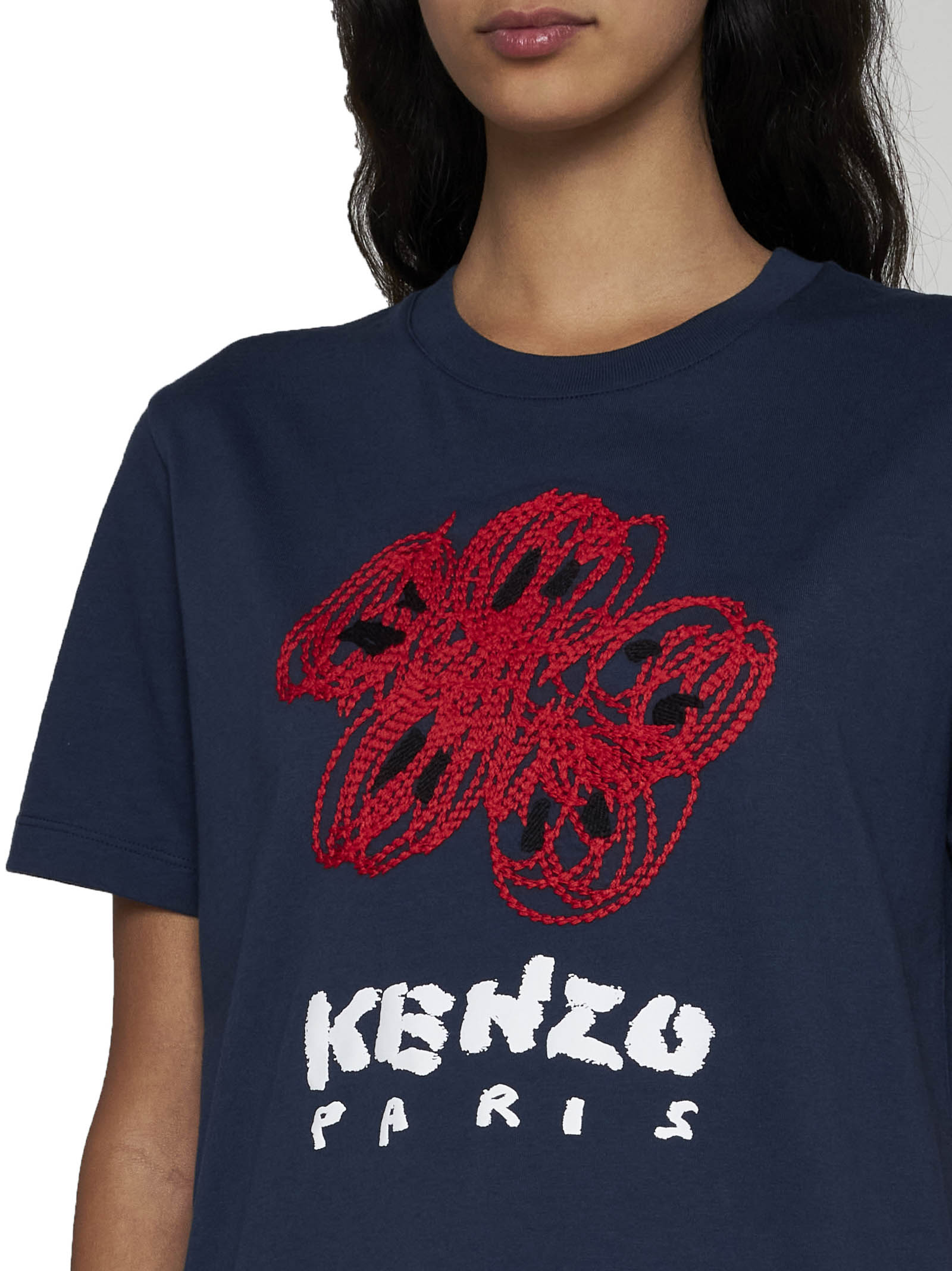 Shop Kenzo T-shirt In Midnight