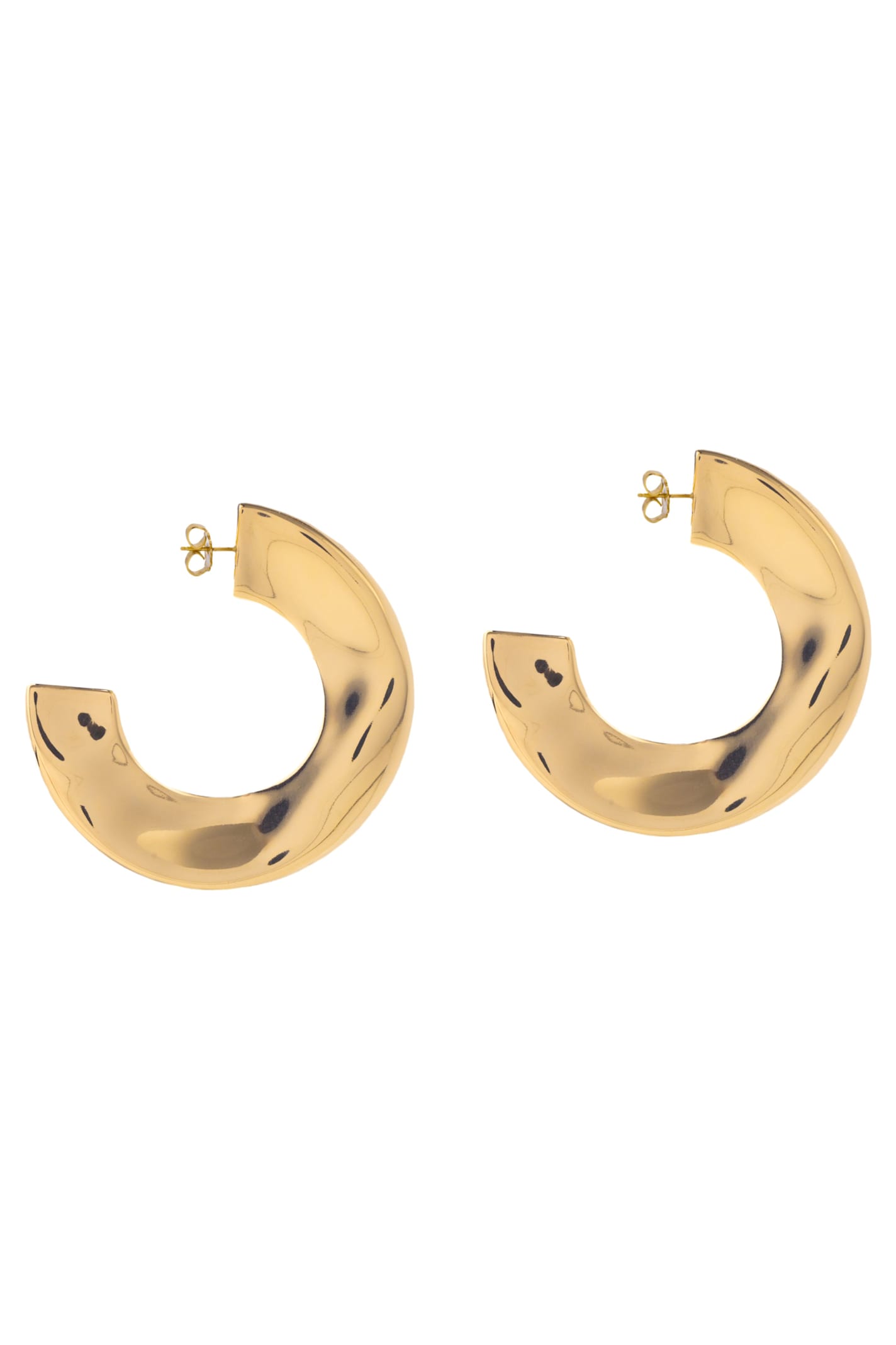 Federica Tosi Half Circle Earrings In K