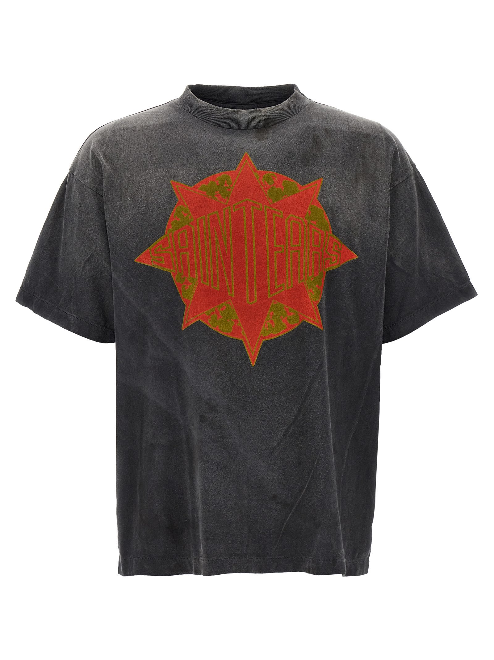 Shop Saint Mxxxxxx Ceremony T-shirt In Gray