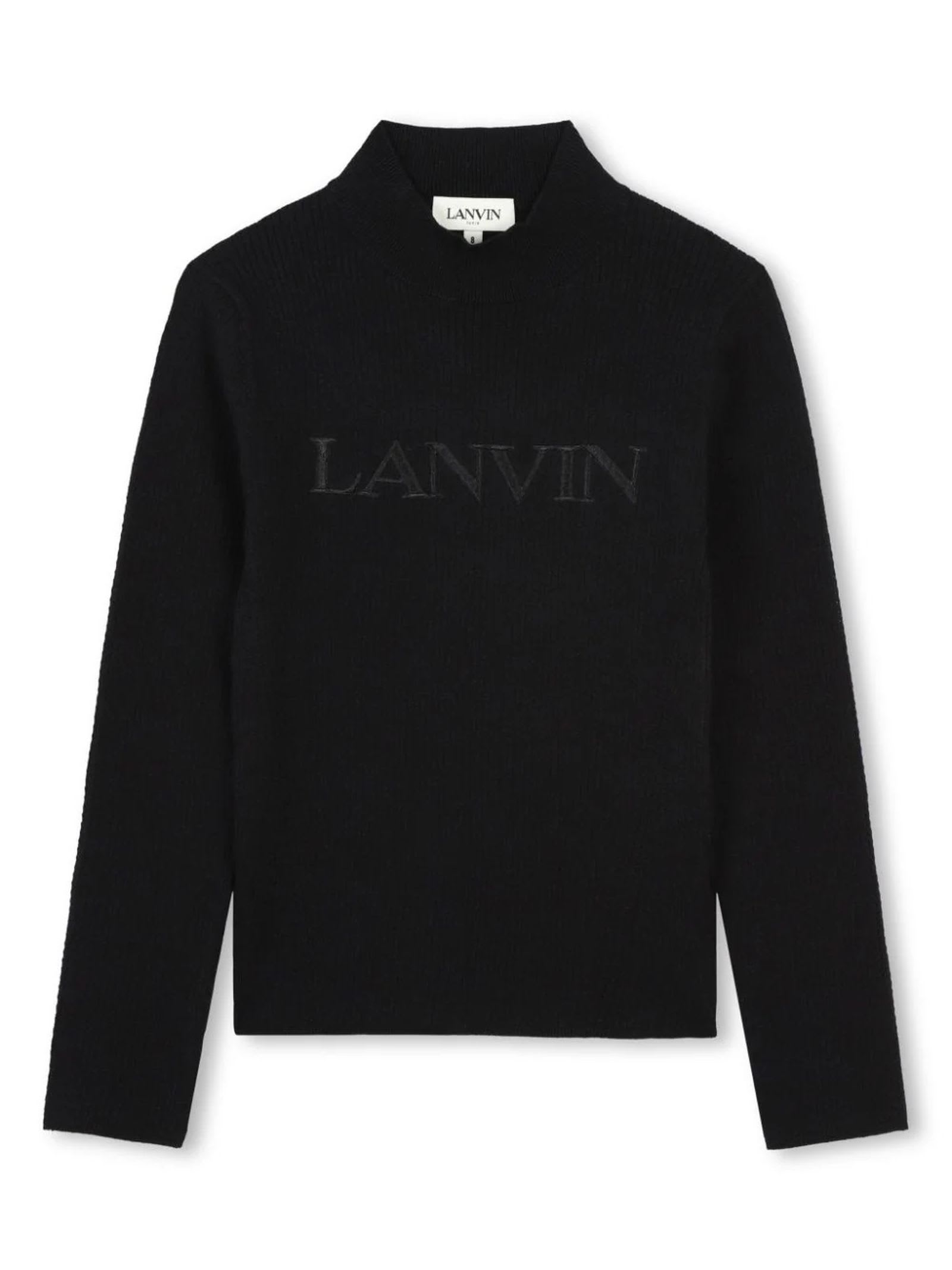 Shop Lanvin Sweaters Black