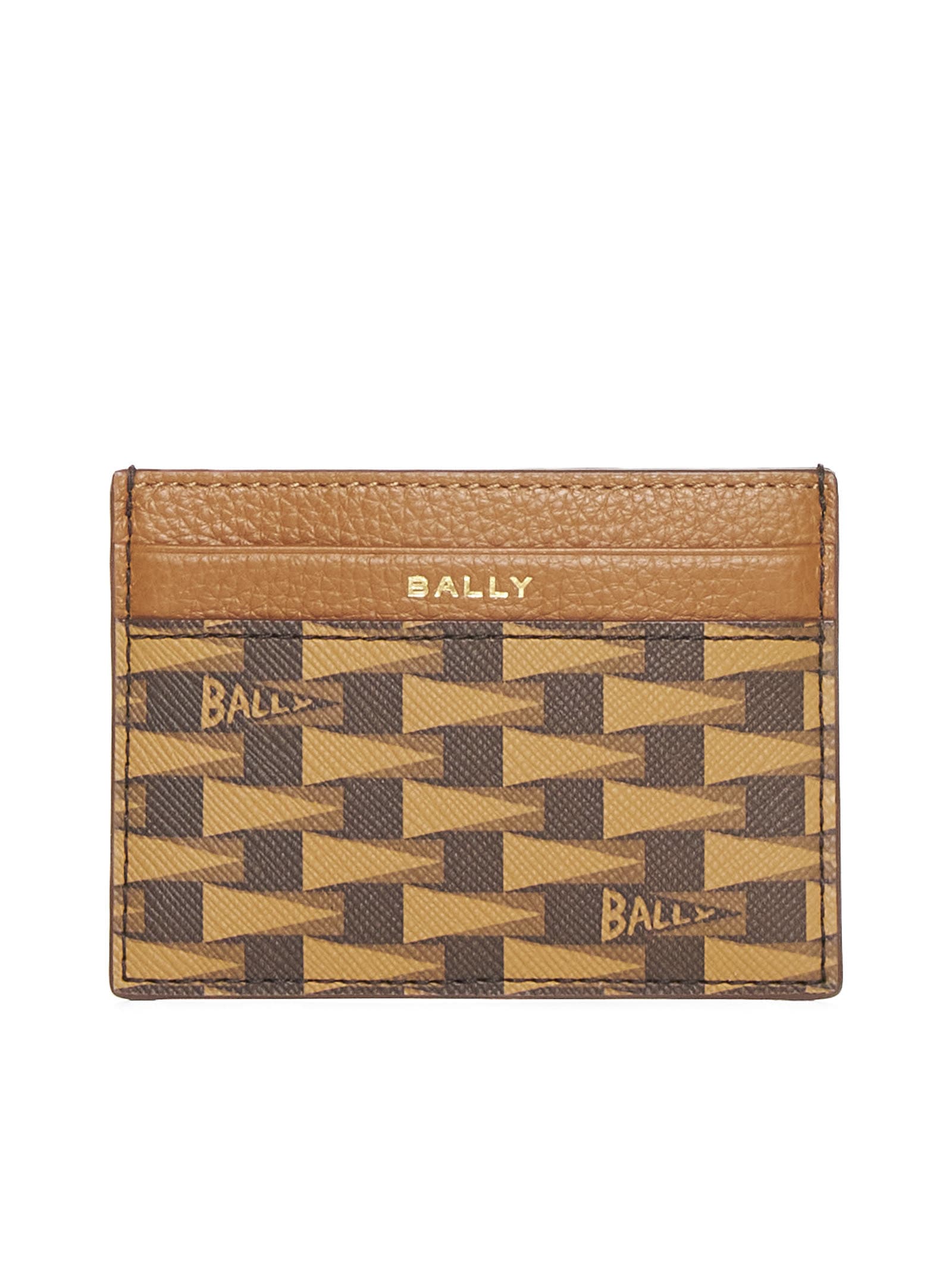 Shop Bally Wallet In Multideserto+oro