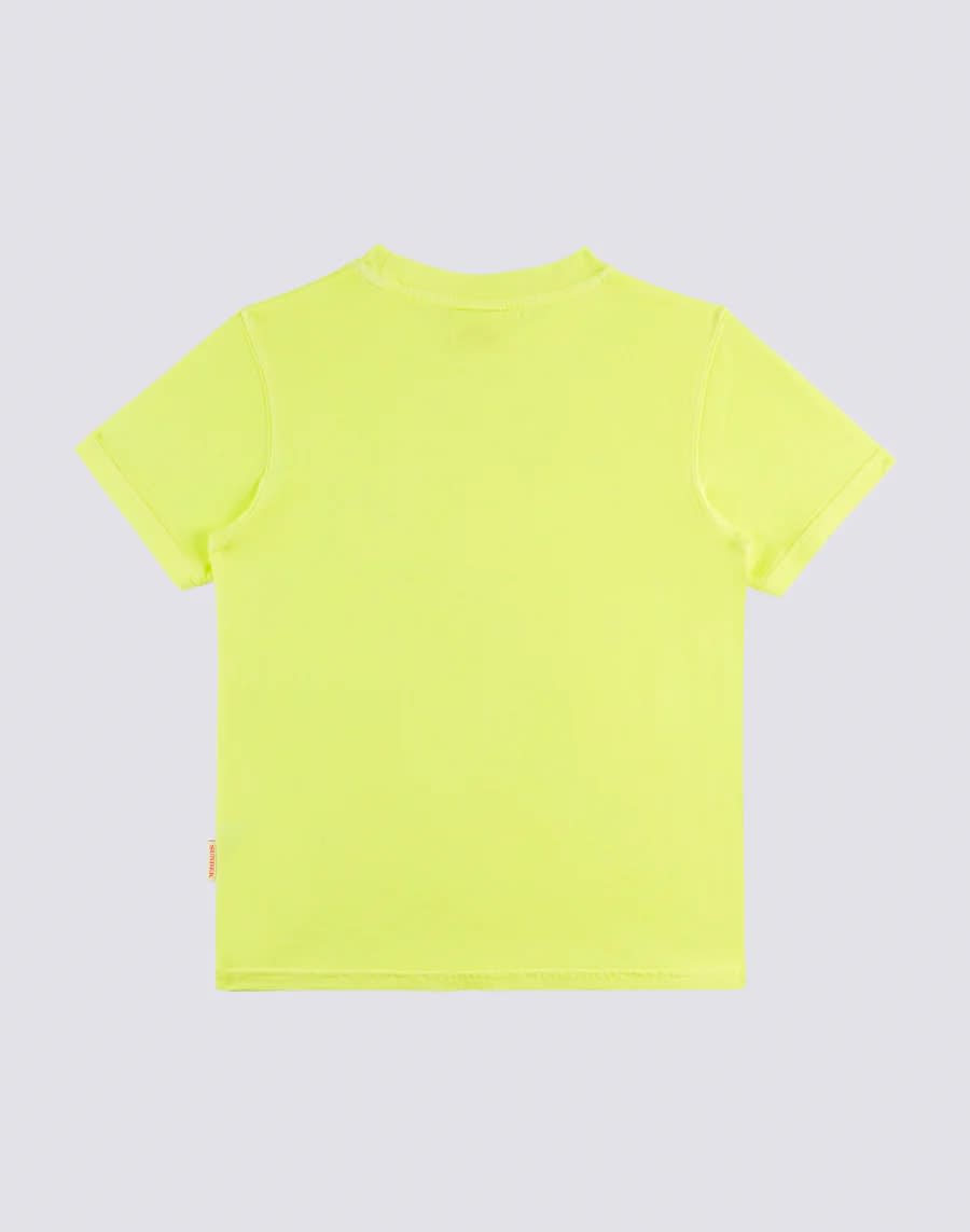 Shop Sundek T-shirt Con Stampa In Yellow