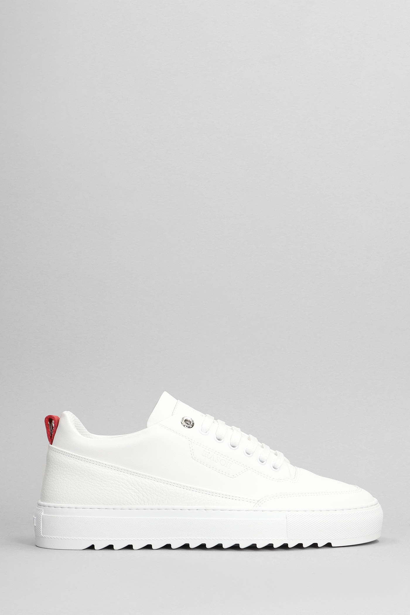 Shop Mason Garments Torino Sneakers In White Leather