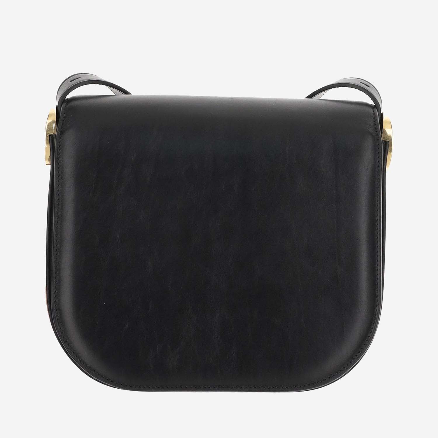 Shop Jil Sander Coin Medium Shoulder Bag In Black