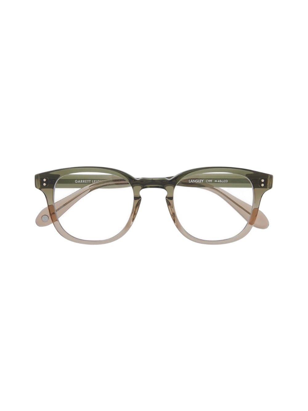 Garrett Leight Langley - Cyprus Fade Glasses In Multi