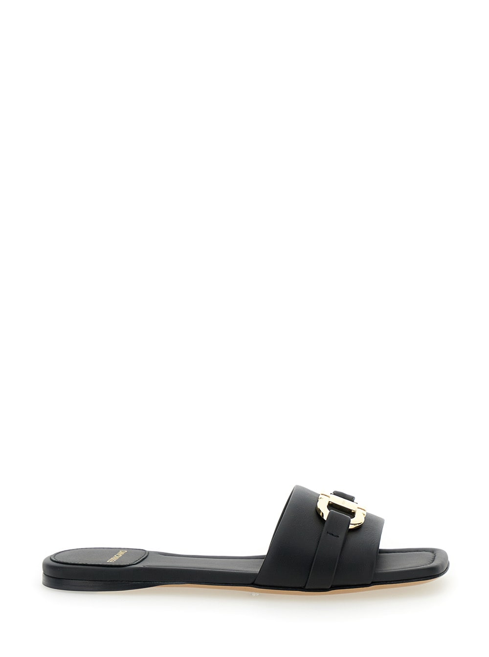 Shop Ferragamo Leah In Elisir Nero