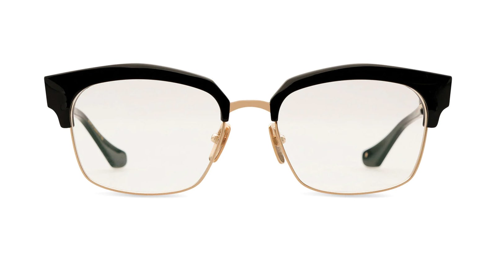 Lotova - White Gold / Black Glasses