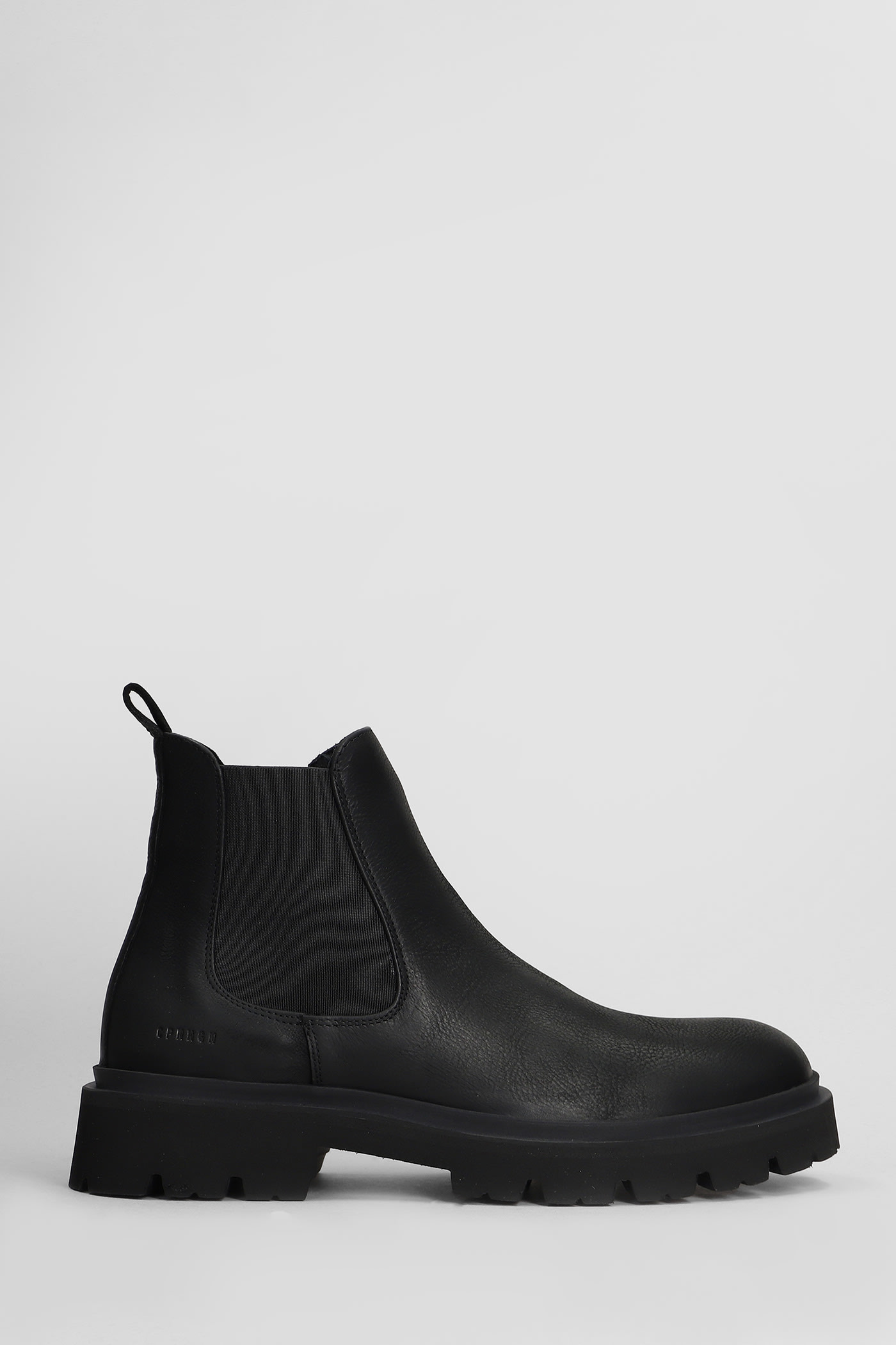 Shop Copenhagen Cph 128 Combat Boots In Black Nubuck