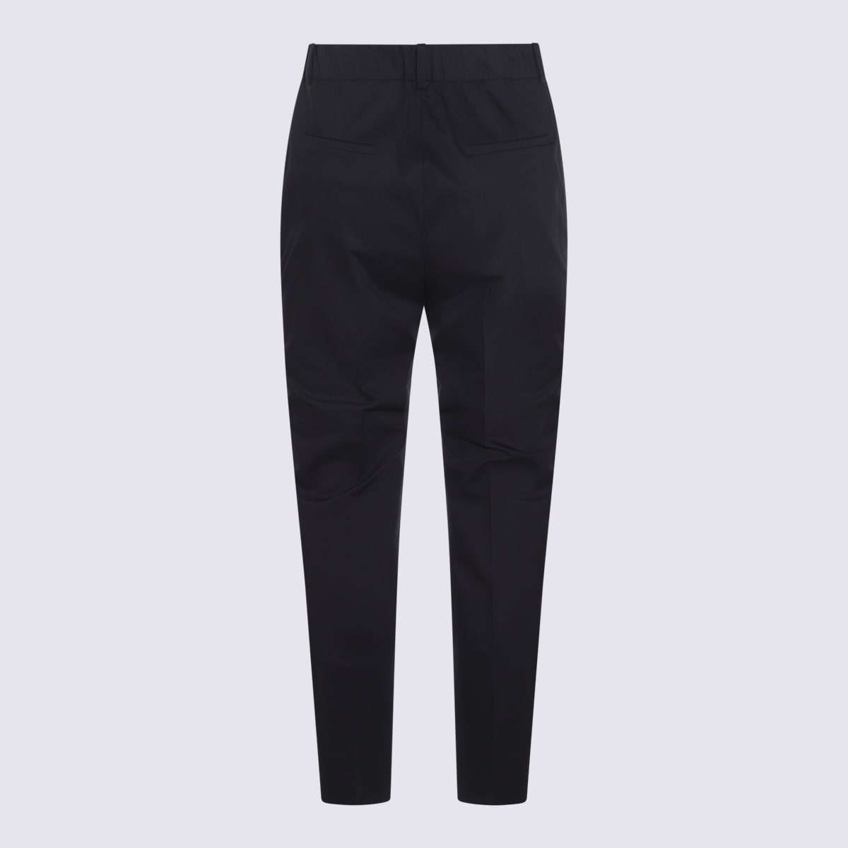 Incotex Black Cotton Pants