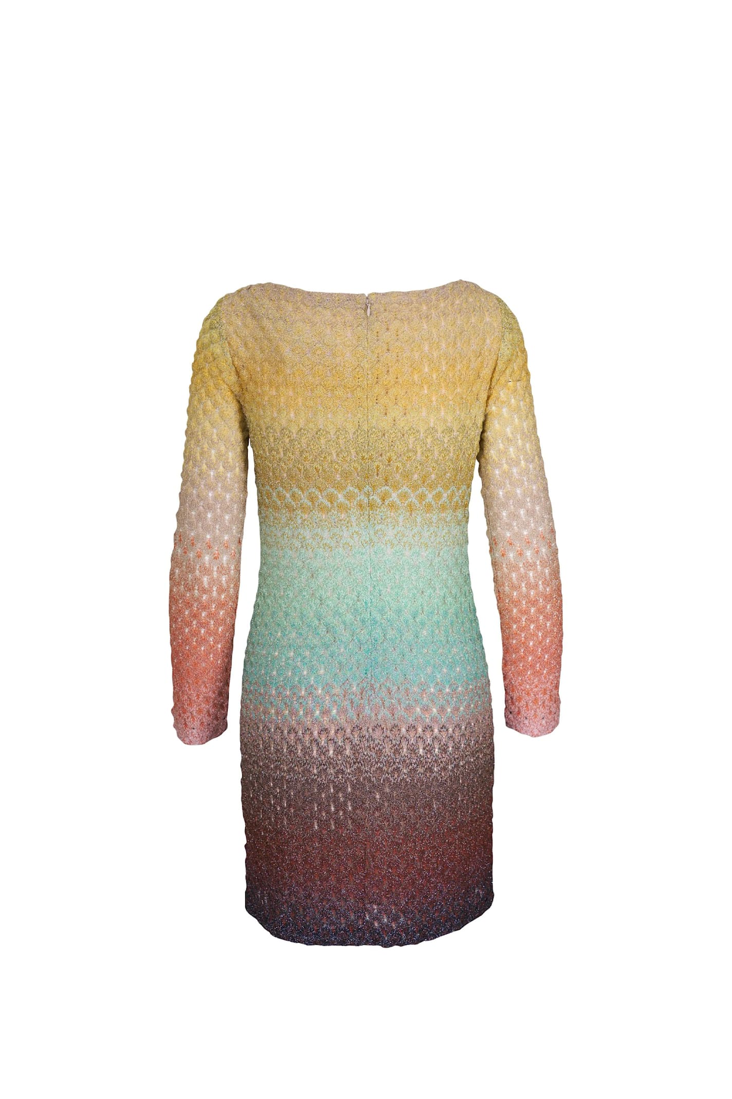 Missoni Metallic Ombre Knit Mini Dress