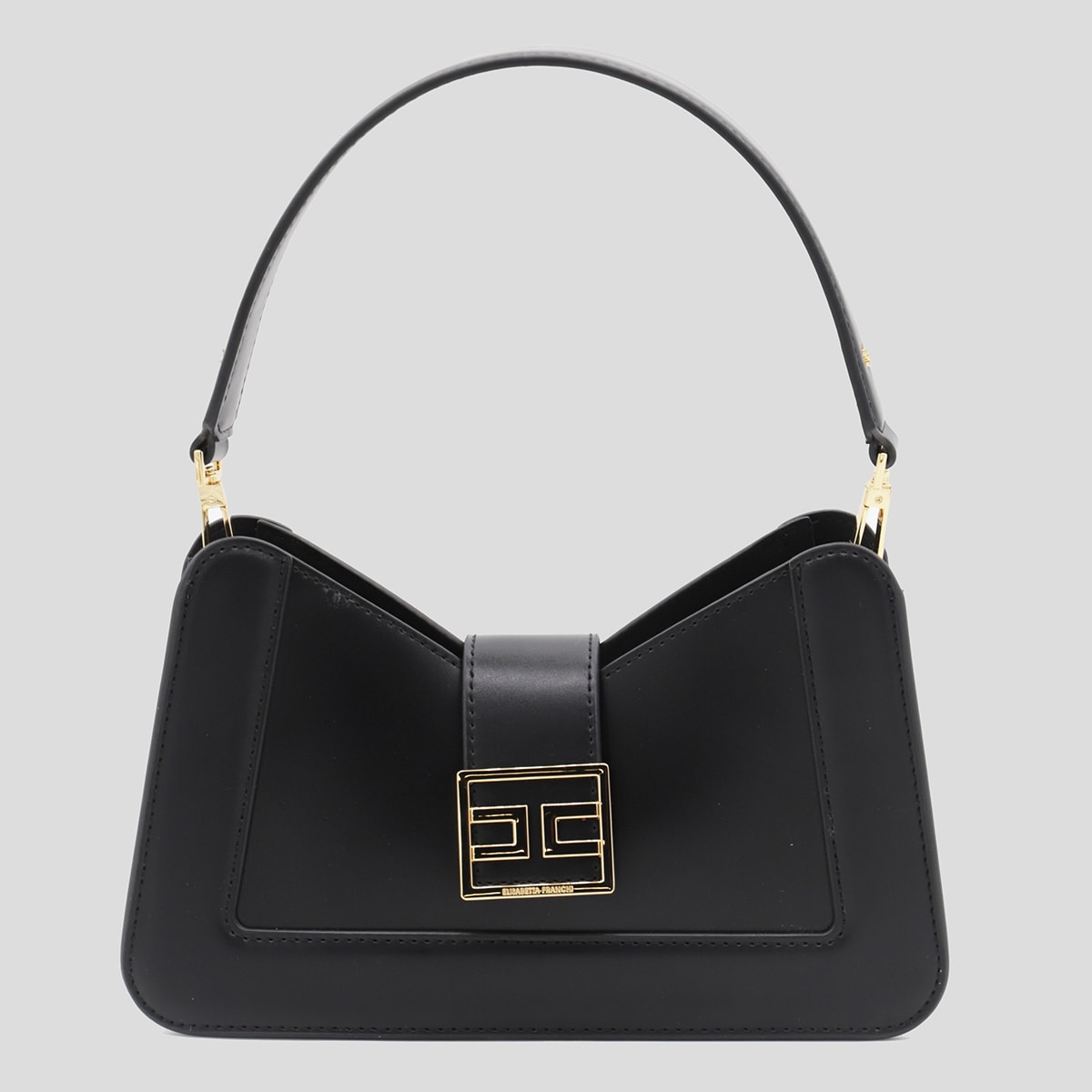 Elisabetta Franchi Black Shoulder Bag