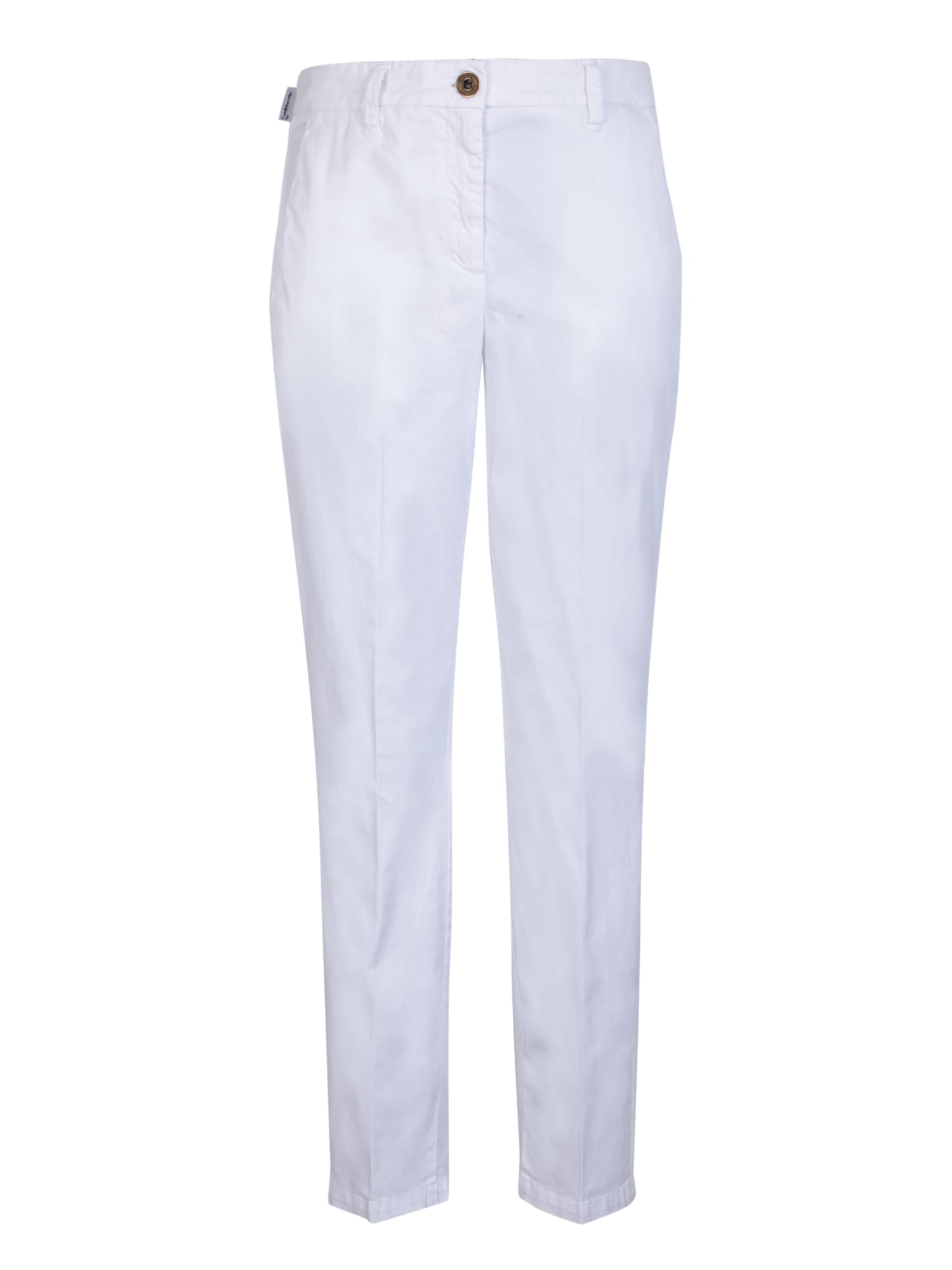 White Marina Trousers By Jacob Cohã«n