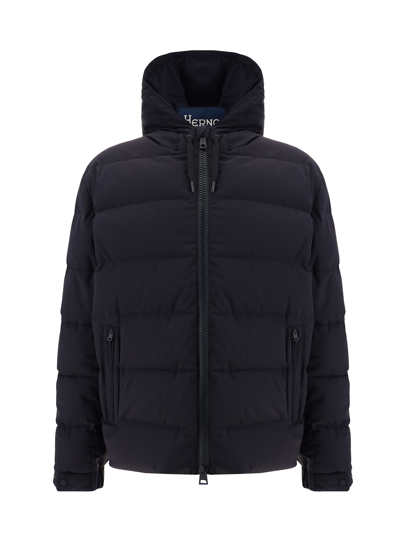 Shop Herno Down Jacket In Nero