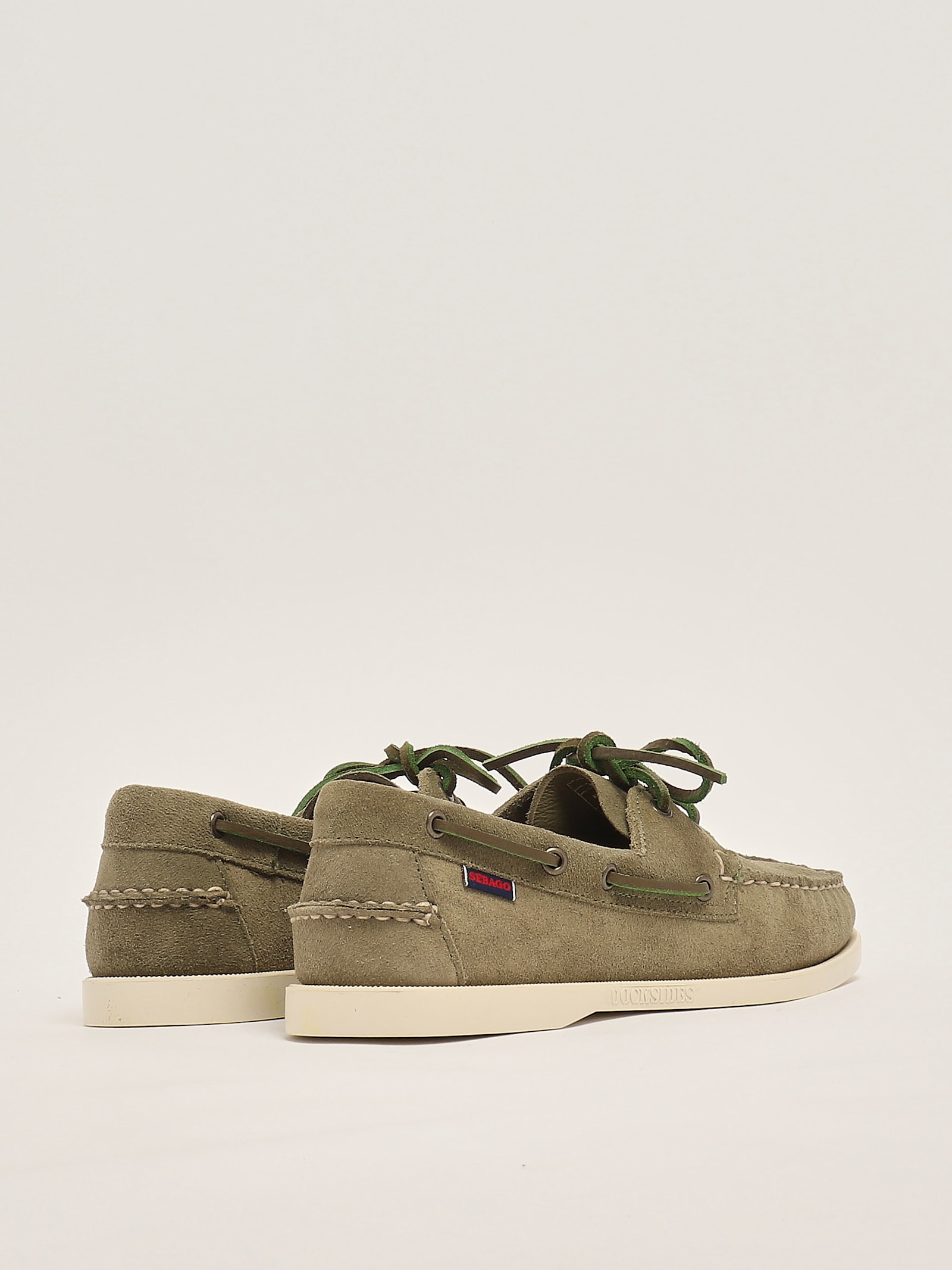 Sebago Portland Flesh Out Suede Loafers In Militare