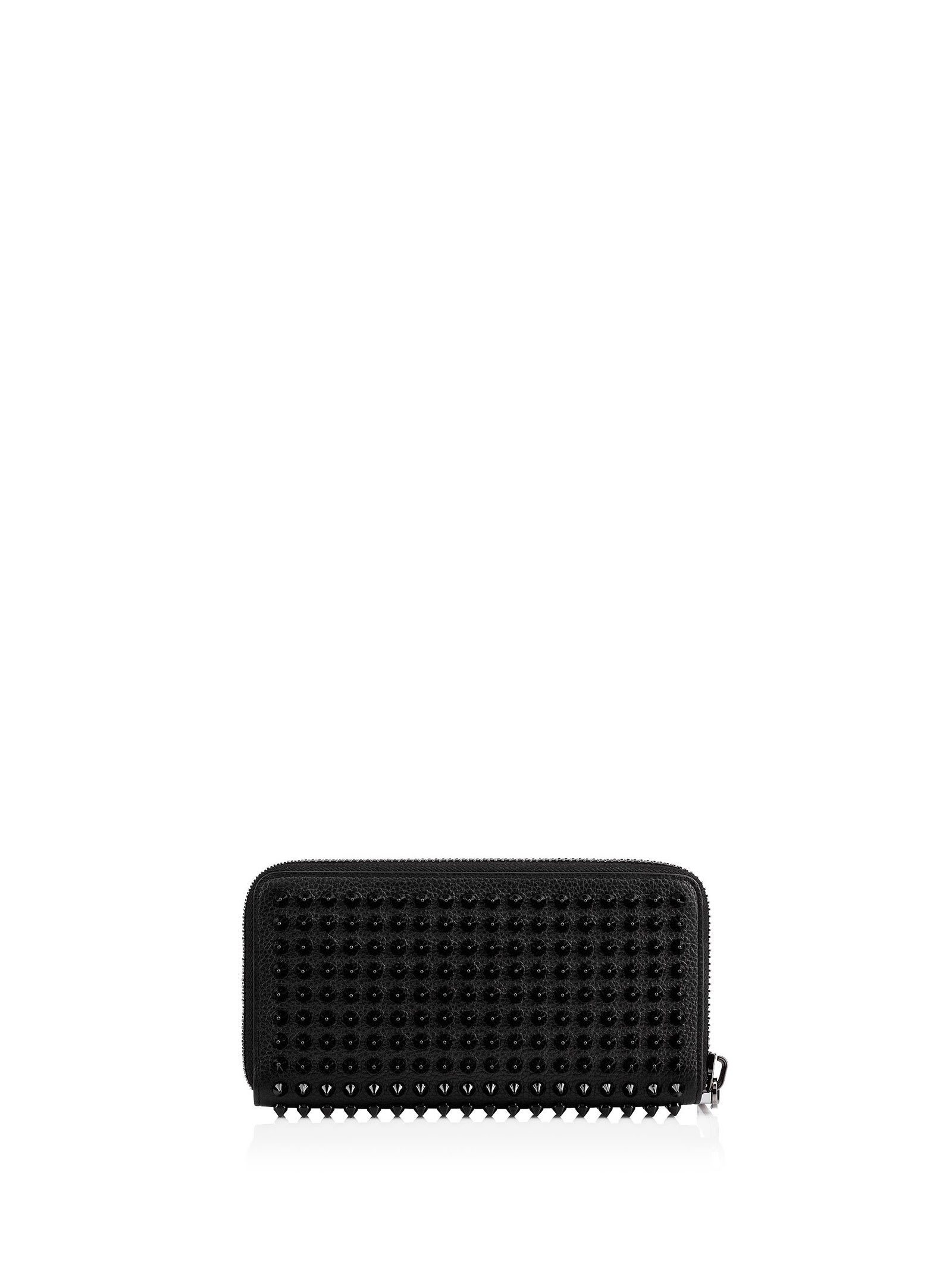 Christian Louboutin Panettone Leather Wallet With Studs