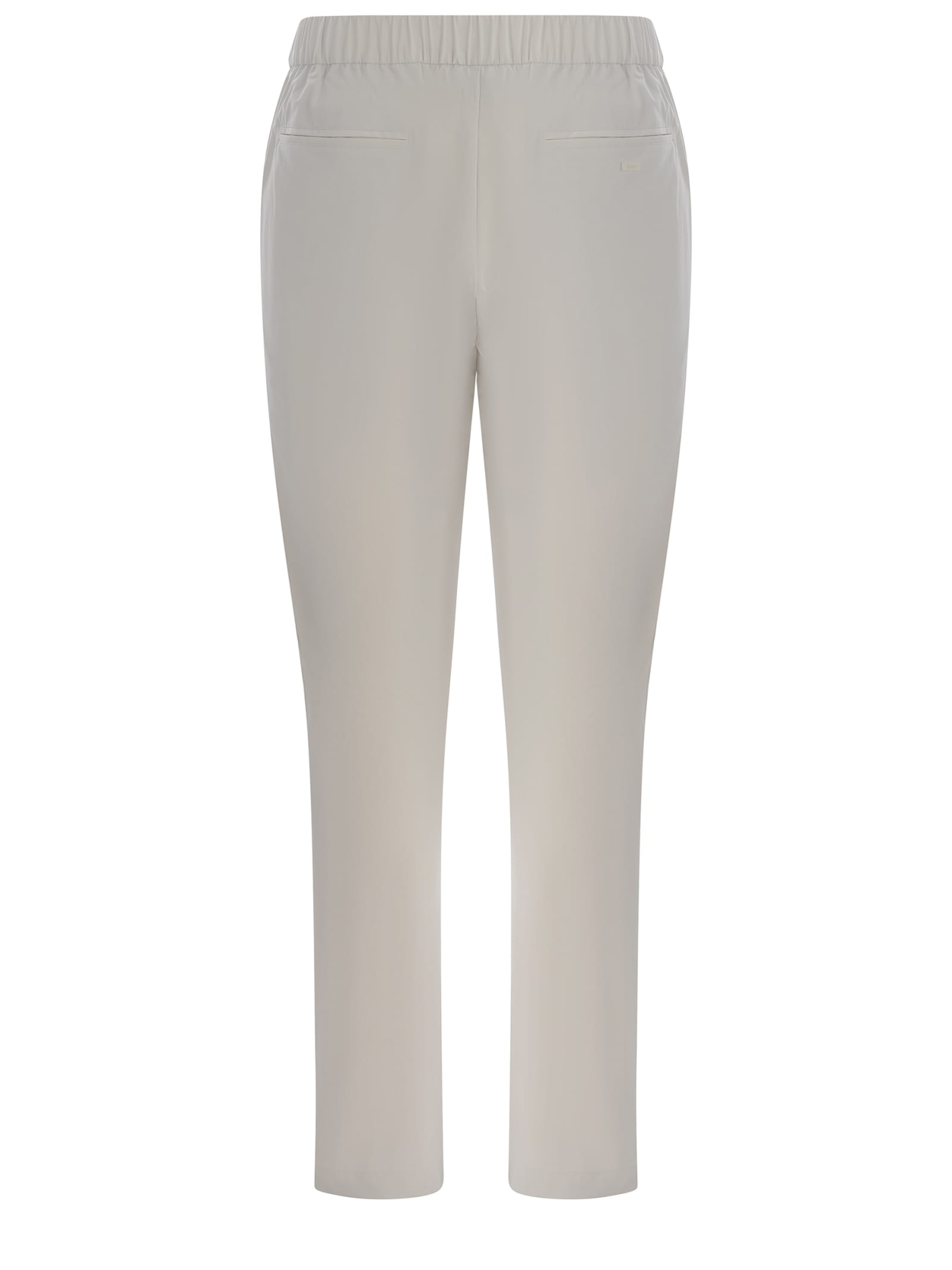 Shop Herno Trousers  Made Of Nylon In Ghiaccio