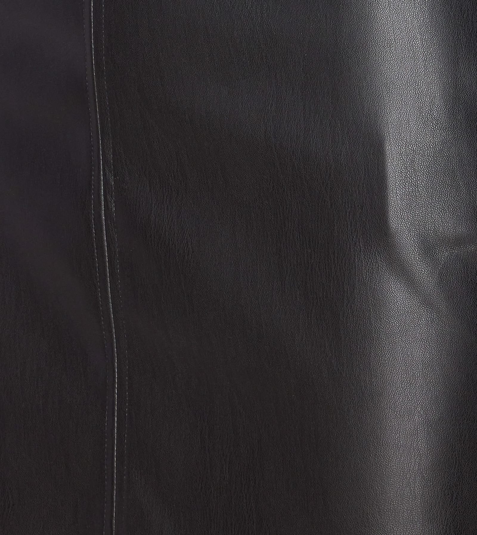 Aniye By Asymmetric Leather-effect Dress In Black