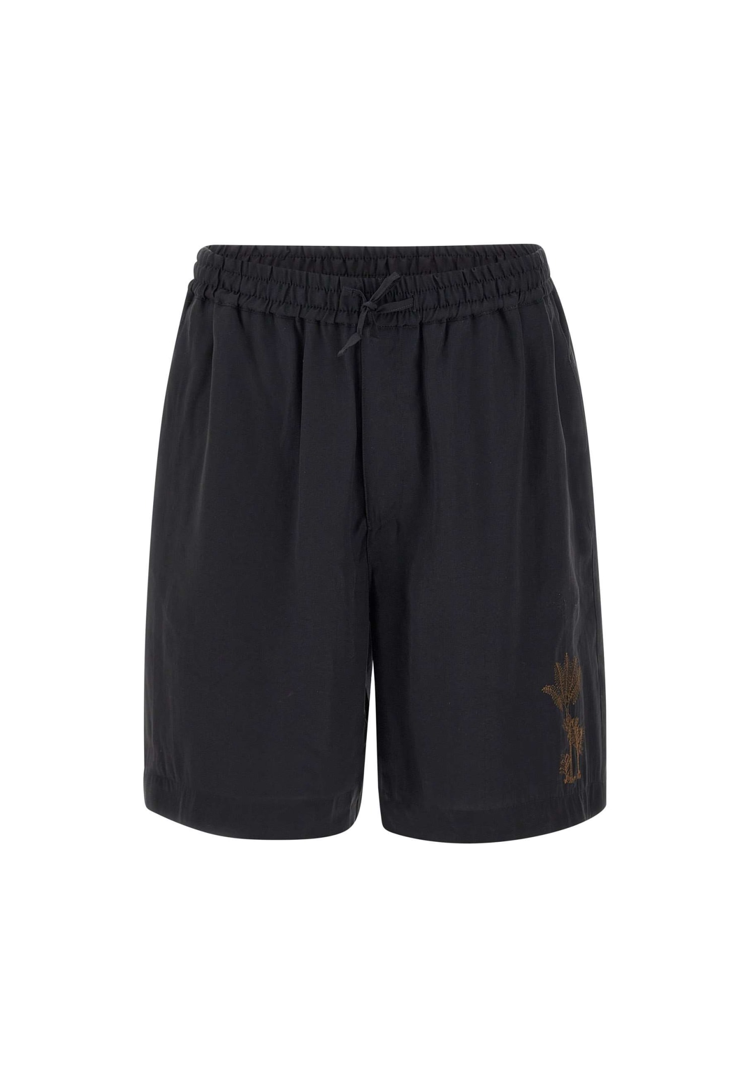 Shop Emporio Armani Modal Shorts In Black