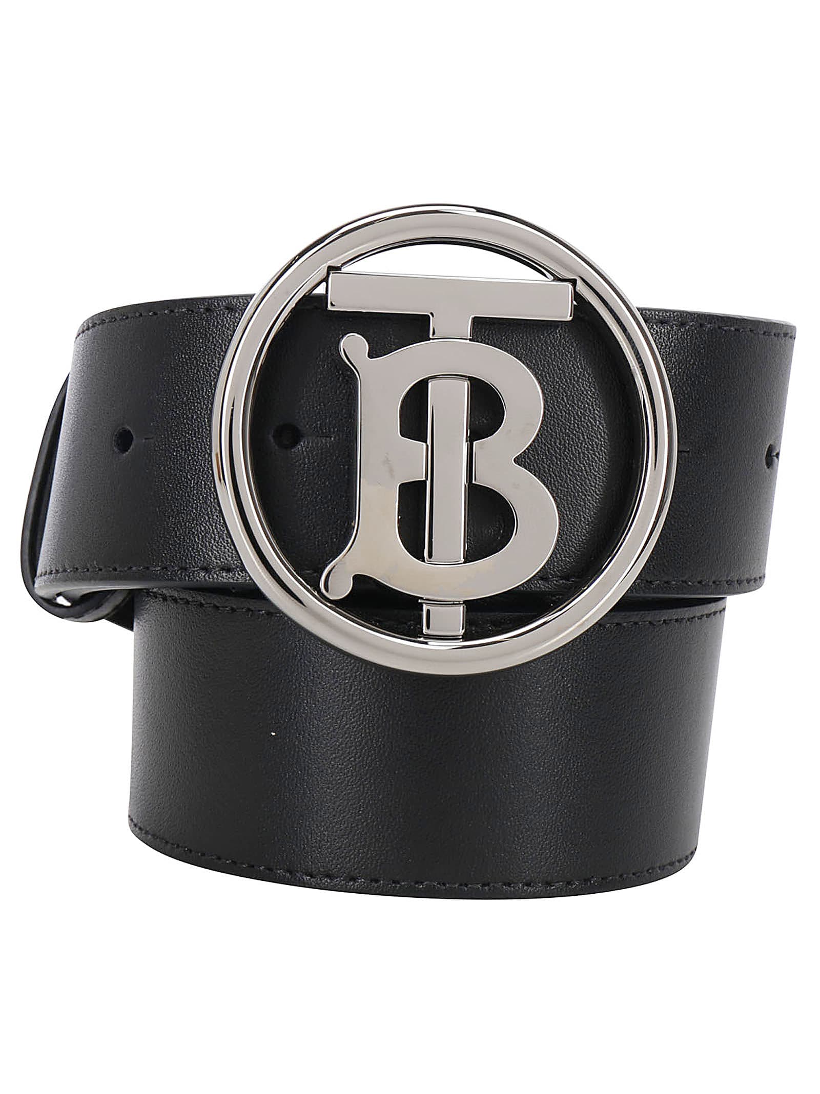 black burberry belt
