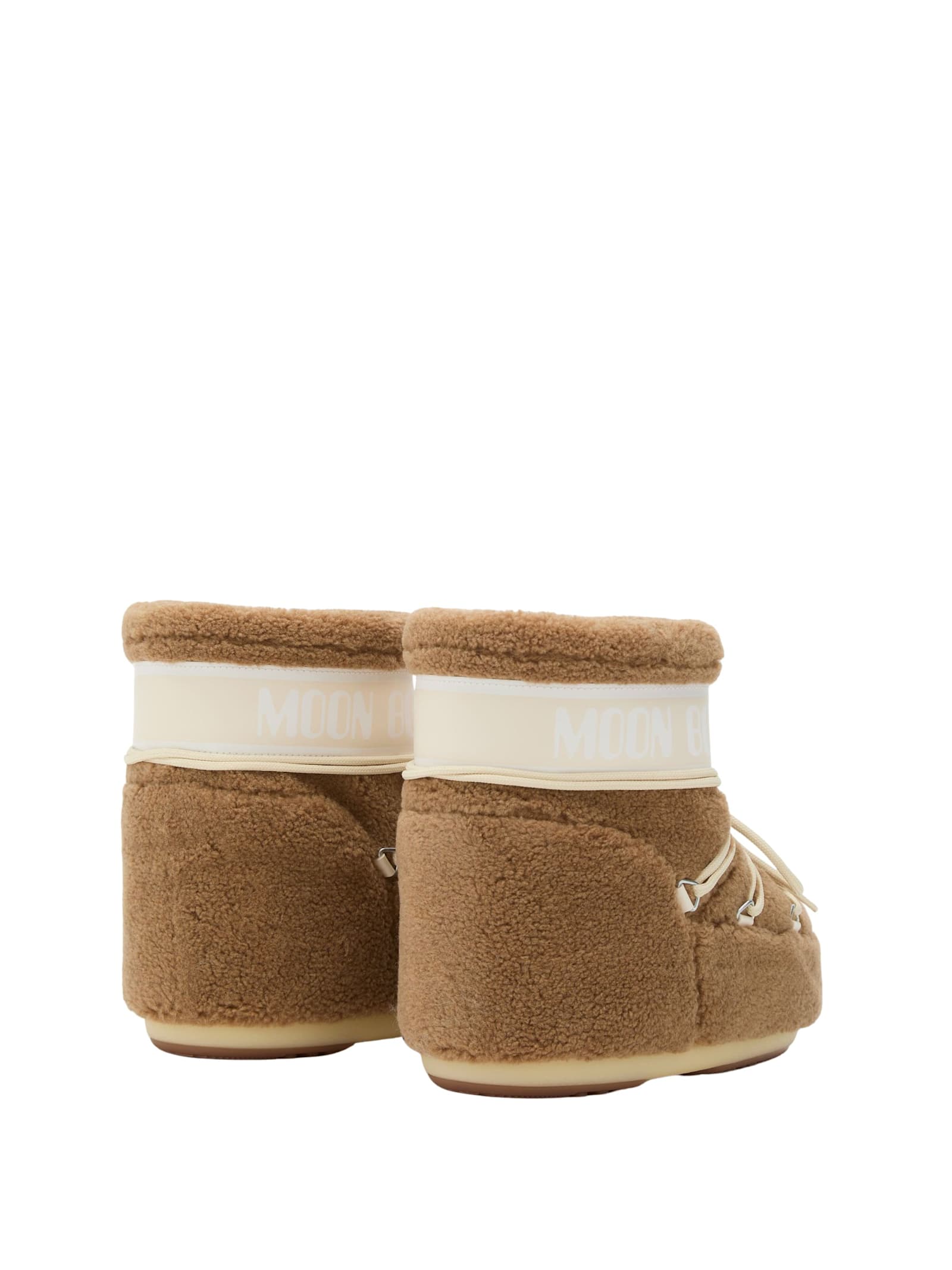 Moon Boot Shearling Snow Boots In Multi