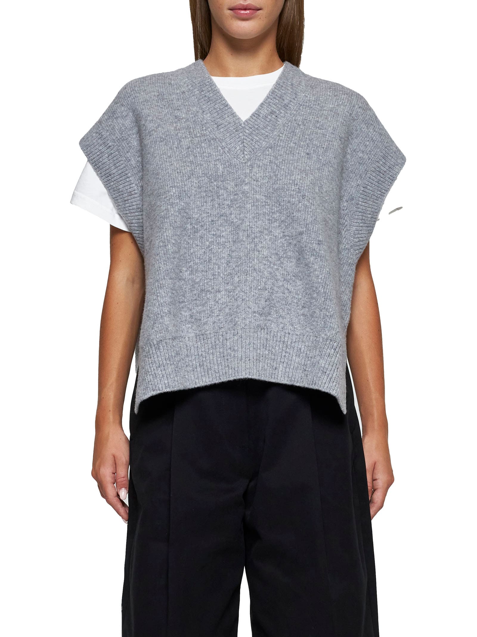 Shop Studio Nicholson Sweater In Grey