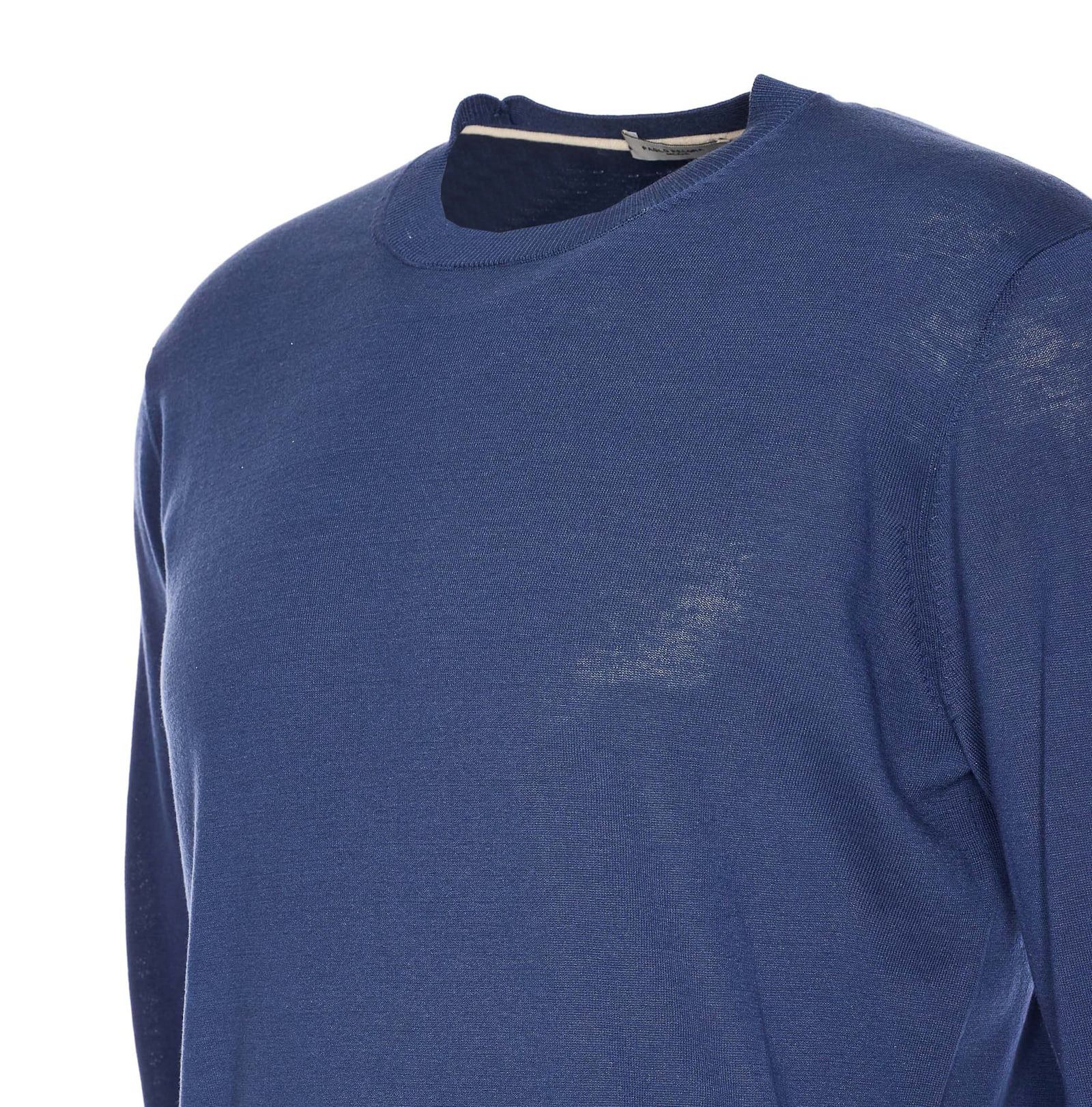Paolo Pecora Crewneck Sweater In Blue