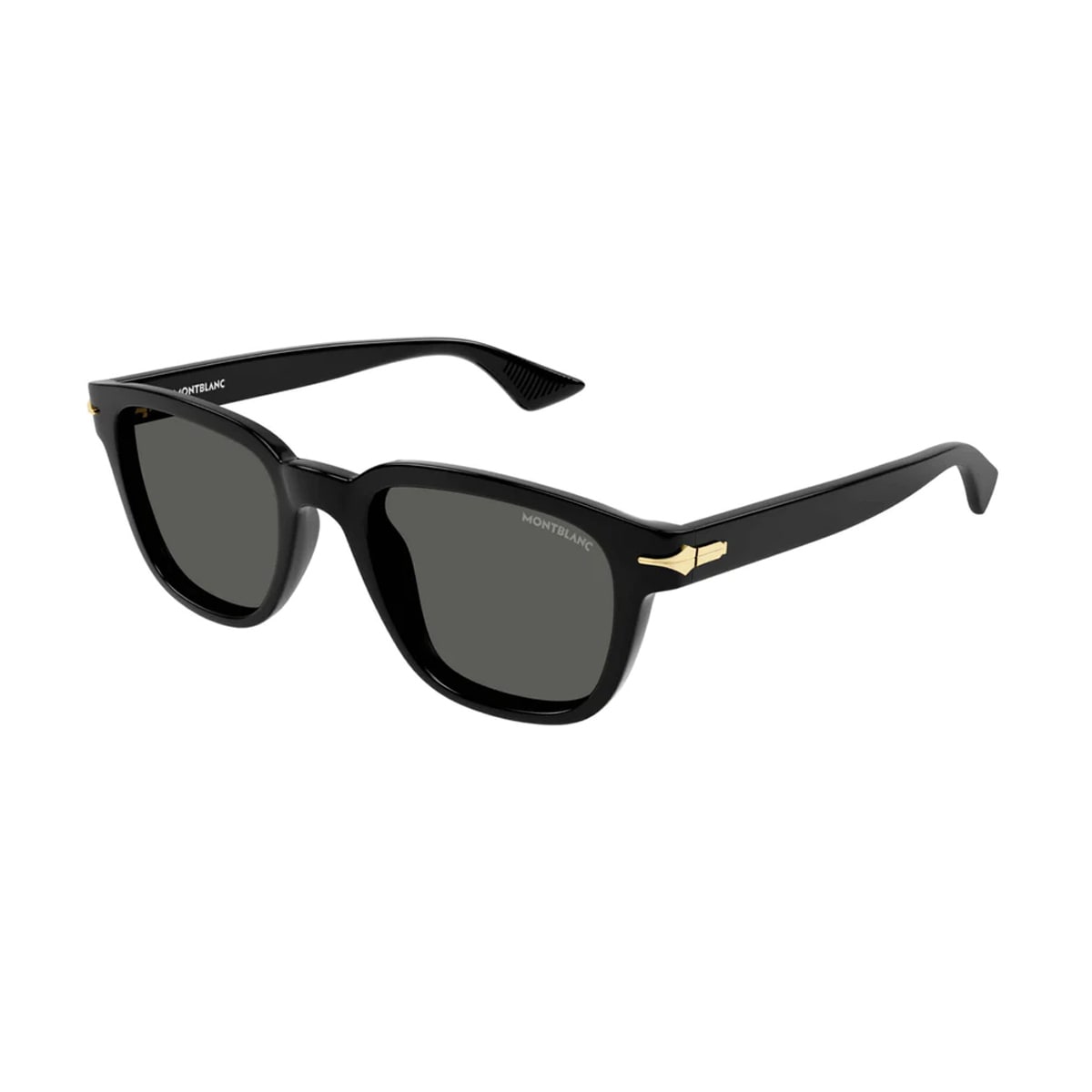 Shop Montblanc Mb0302s 001 Sunglasses In Nero