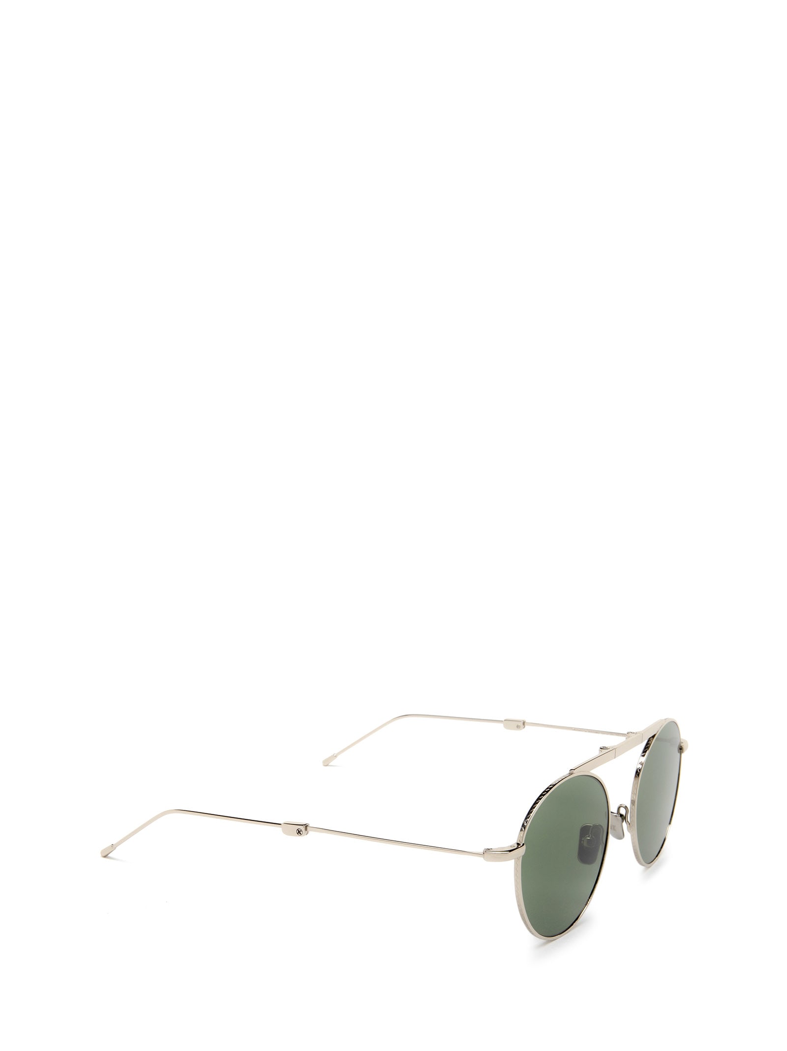 Shop Cubitts Calshot Fold Sun Silver Sunglasses