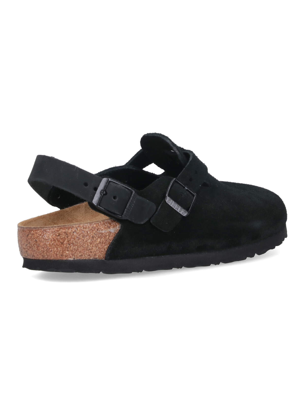 Birkenstock Tokio Buckled Suede Clogs