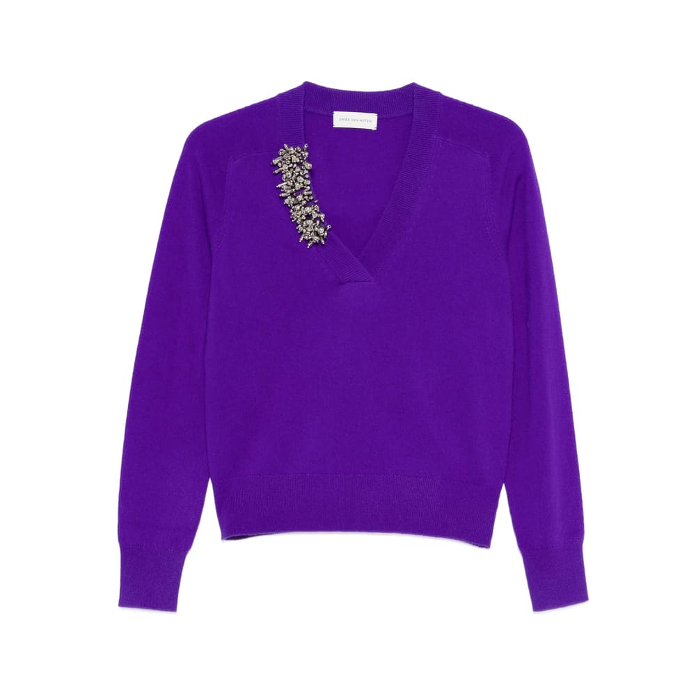 Dries Van Noten Sweater In Purple