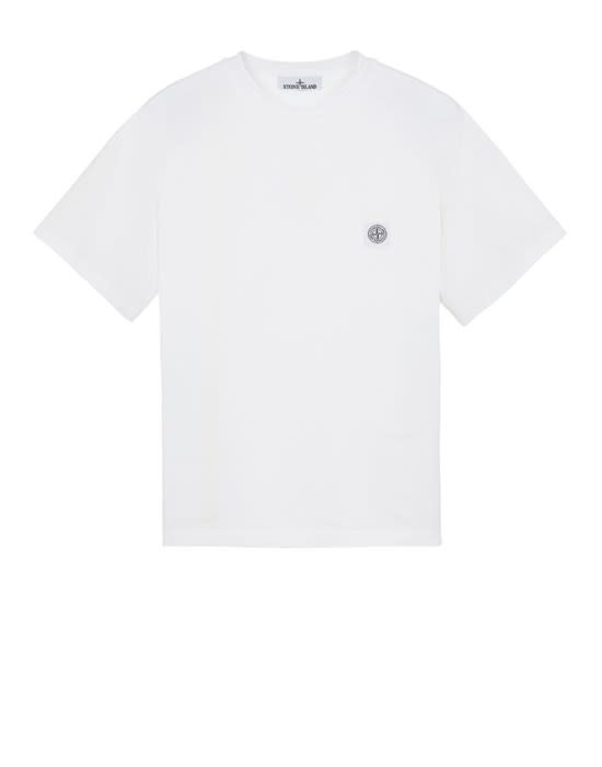 Stone Island Logo T-shirt In White
