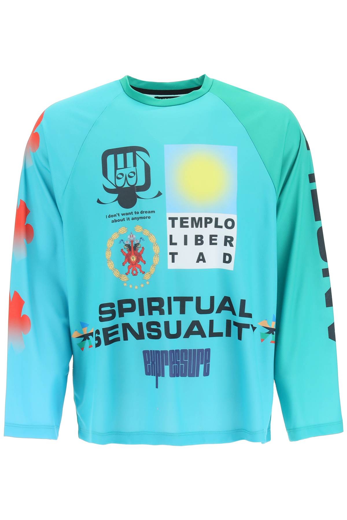 Liberal Youth Ministry Multilogo Football Long-sleeved T-shirt