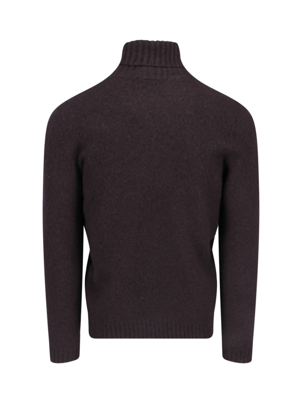 Shop Drumohr High Neck Sweater In Brown