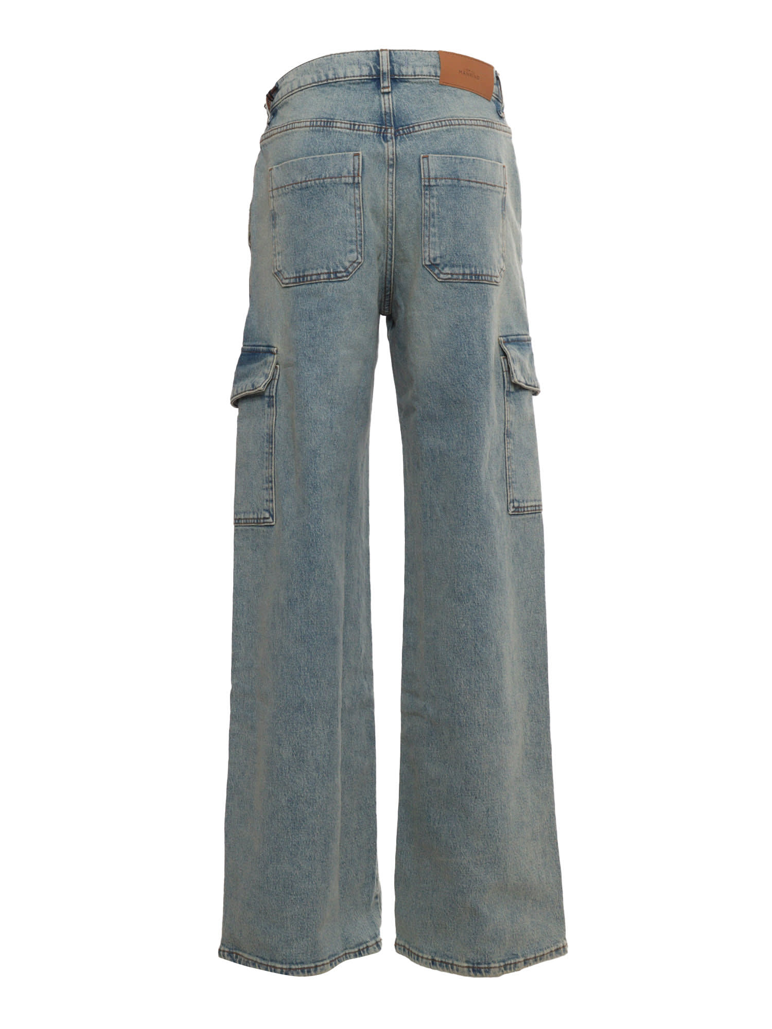 Shop 7 For All Mankind Denim Cargo In Blue