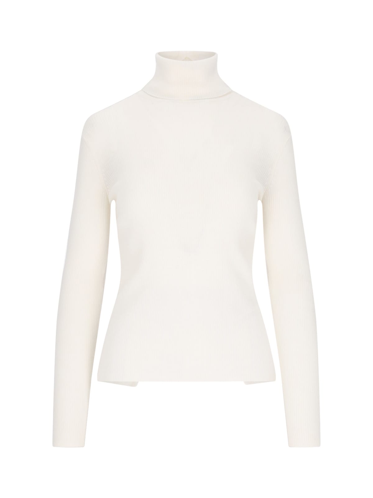 Shop P.a.r.o.s.h Classic Turtleneck In White