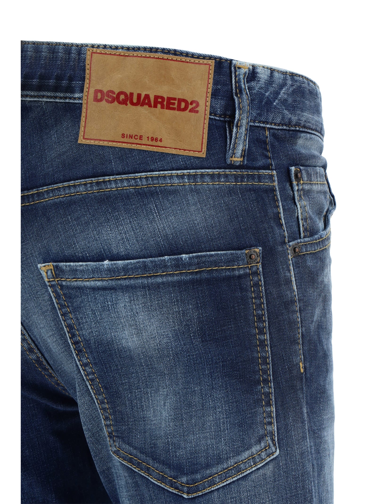 Shop Dsquared2 Cool Guy Jeans In Blu Denim