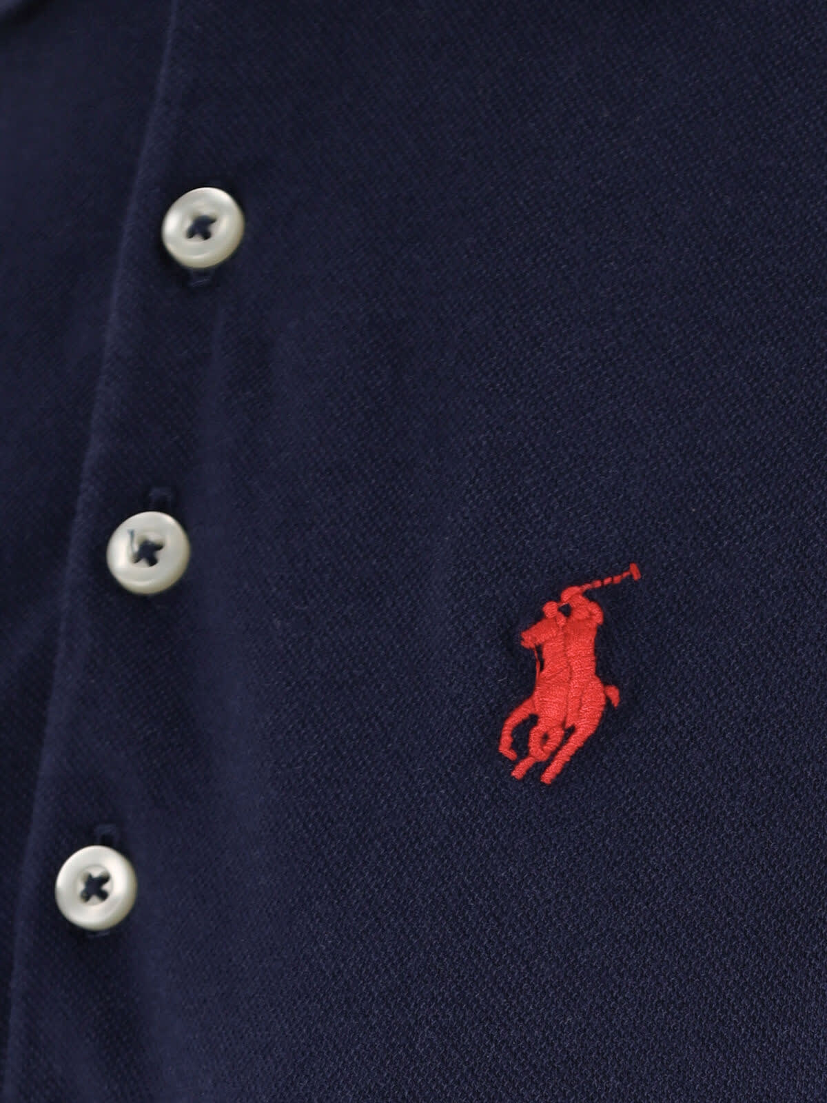 Polo Ralph Lauren Logo Midi Dress In Blue