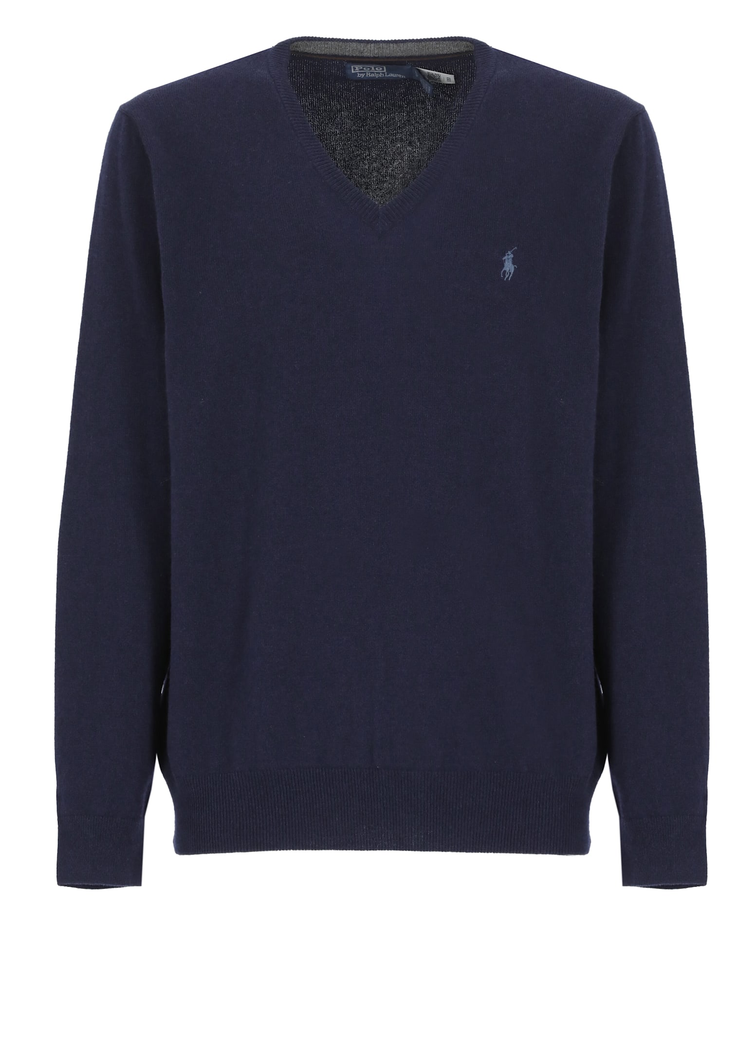 Ralph Lauren Pony Sweater In Blue