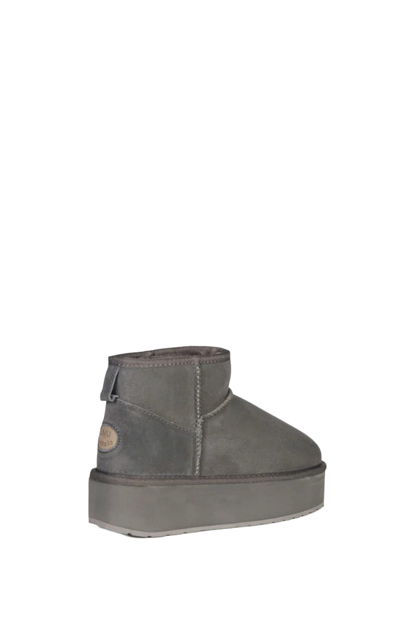 Shop Emu Stinger Micro Flatform Boots In Grey