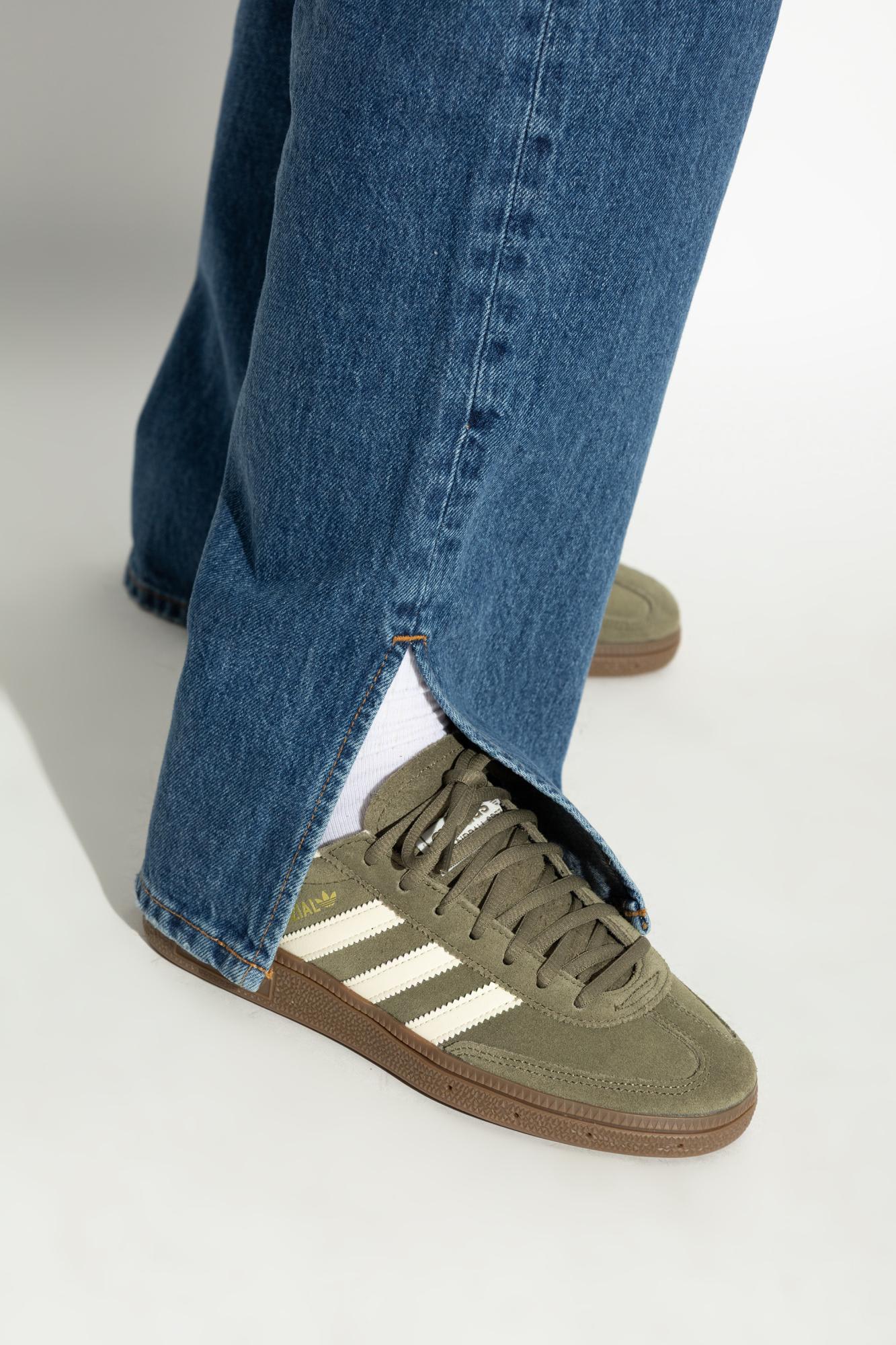 Adidas Originals Sports Shoes Handball Spezial In Green