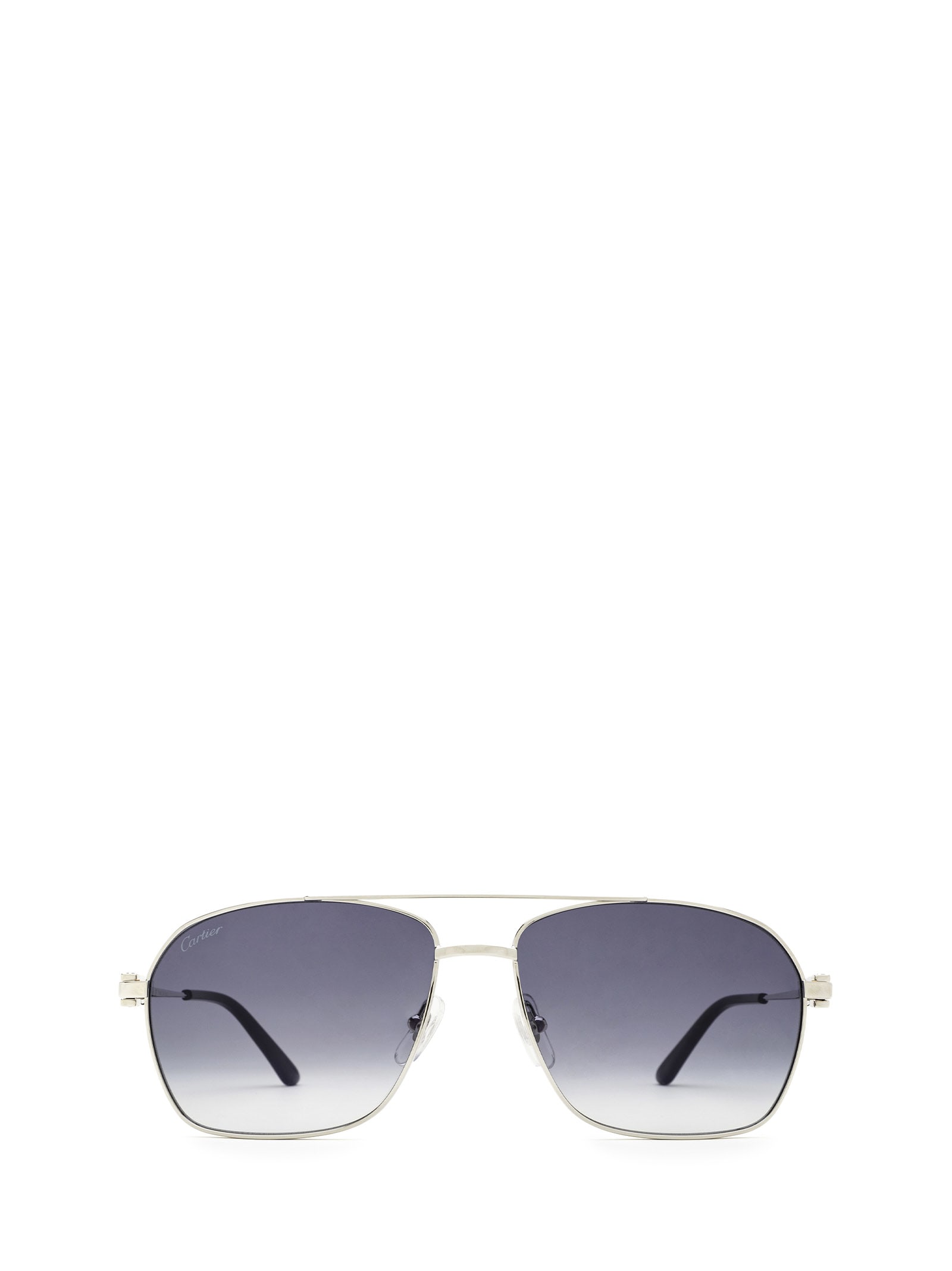 Cartier Eyewear Cartier Ct0306s Silver Sunglasses