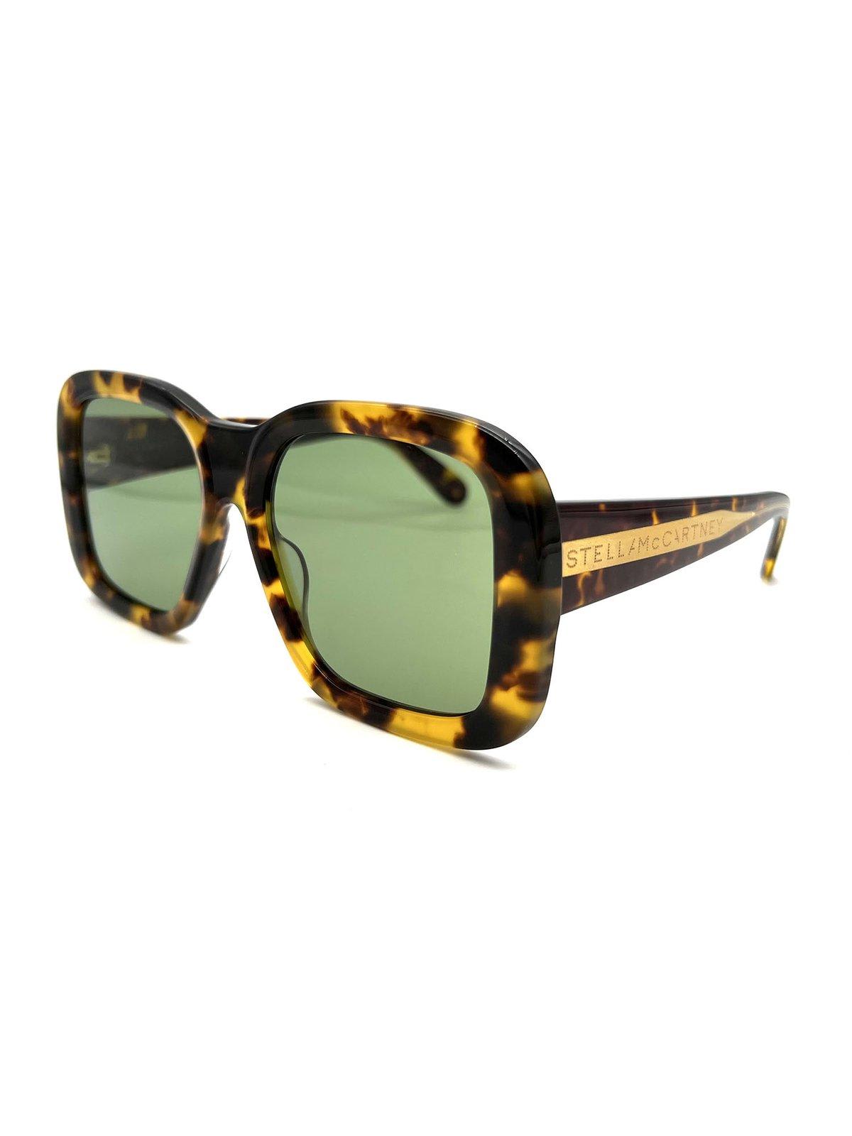 Shop Stella Mccartney Square-frame Sunglasses In 53n