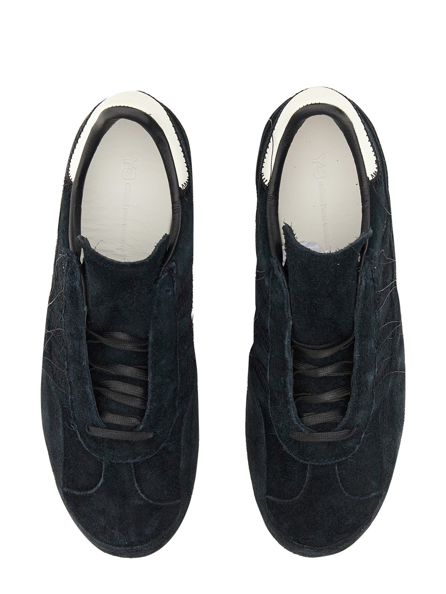 Shop Y-3 Sneaker Gazelle In Black White