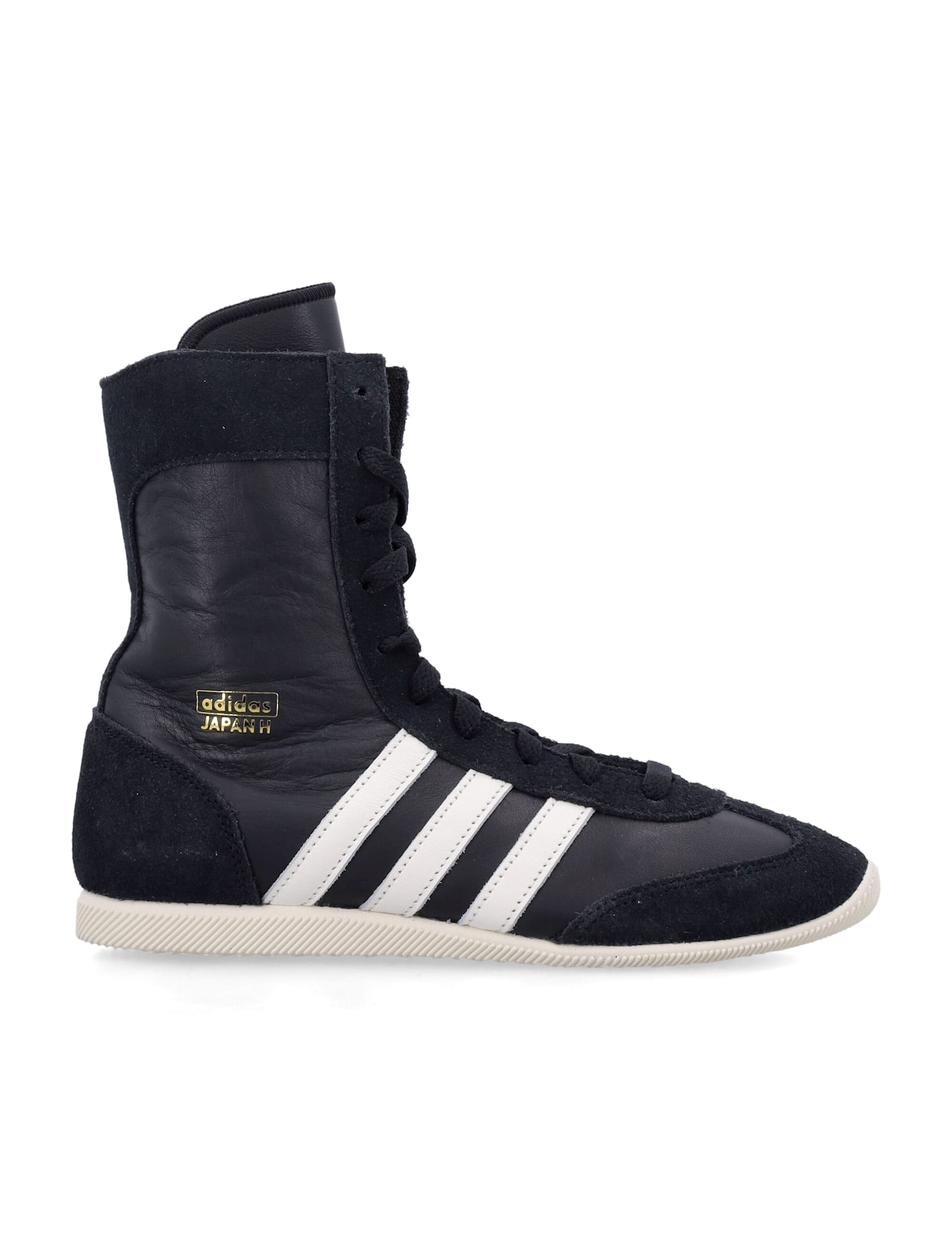 Adidas Originals Japan H High-top Suede Sneakers In Black