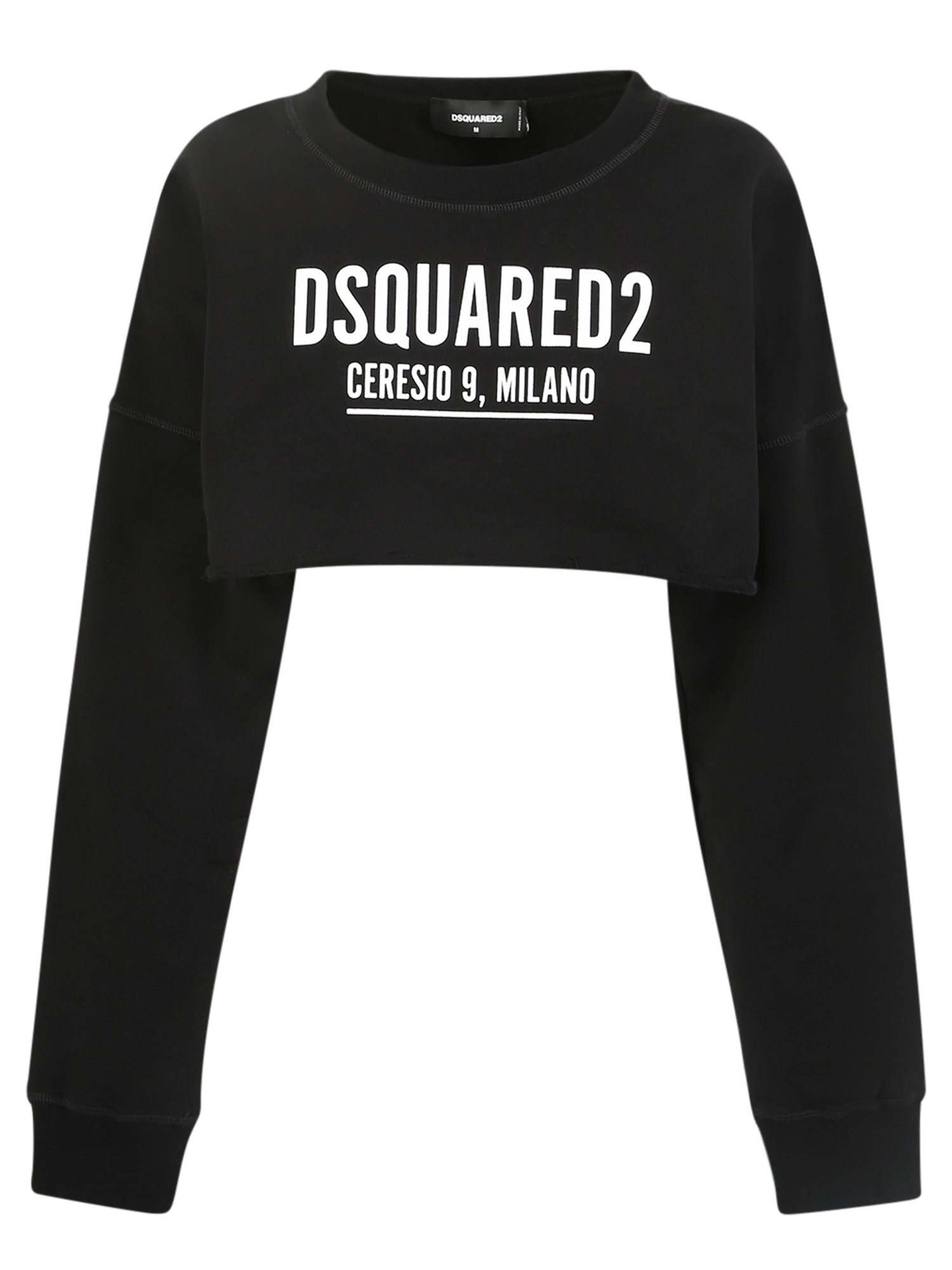 Dsquared2 Logo Print Cropped Sweatshirt