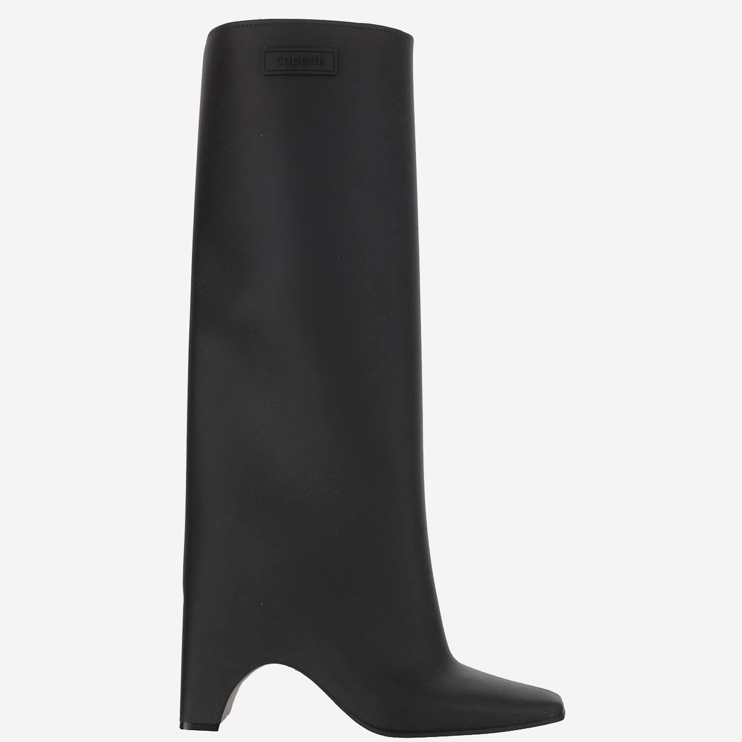 Shop Coperni High Rubber Boots In Black