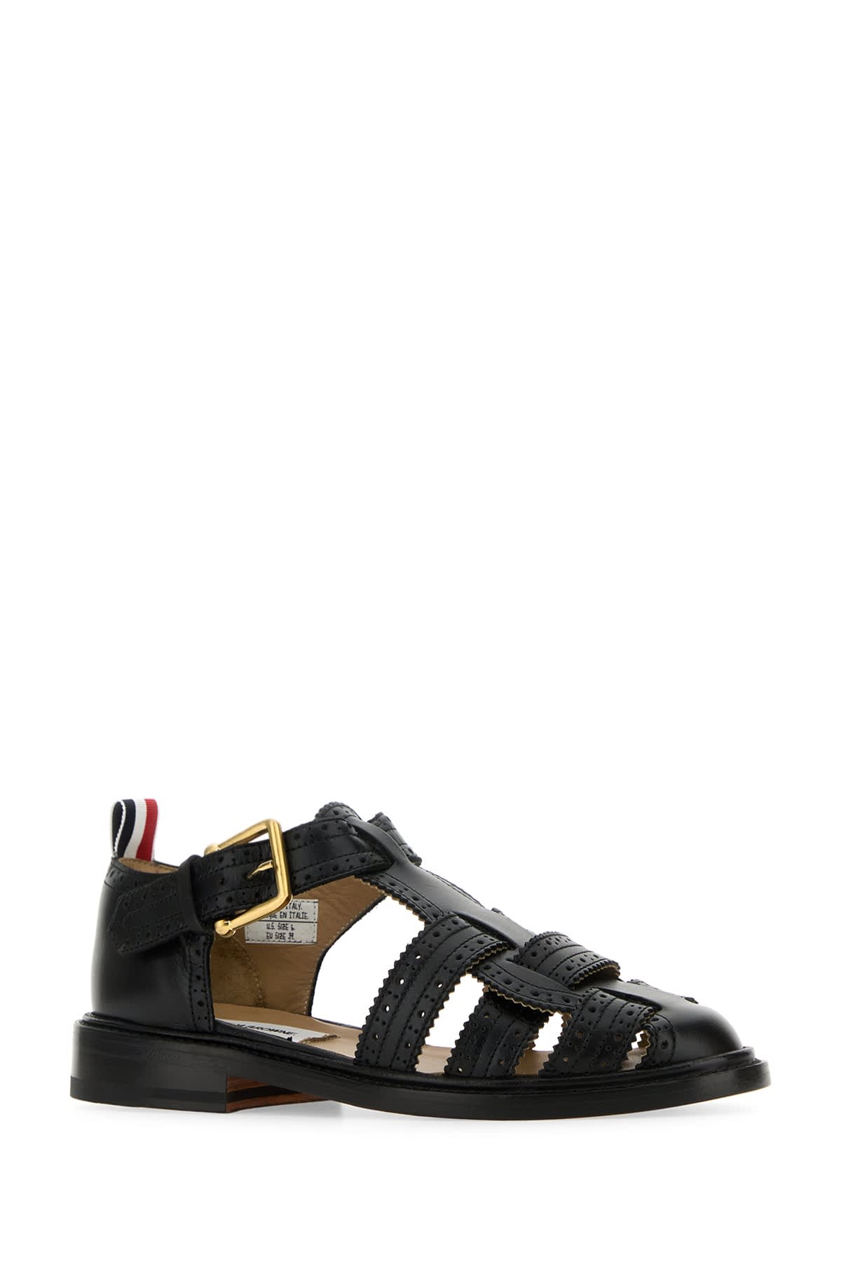 Shop Thom Browne Scarpe Stringate In Black