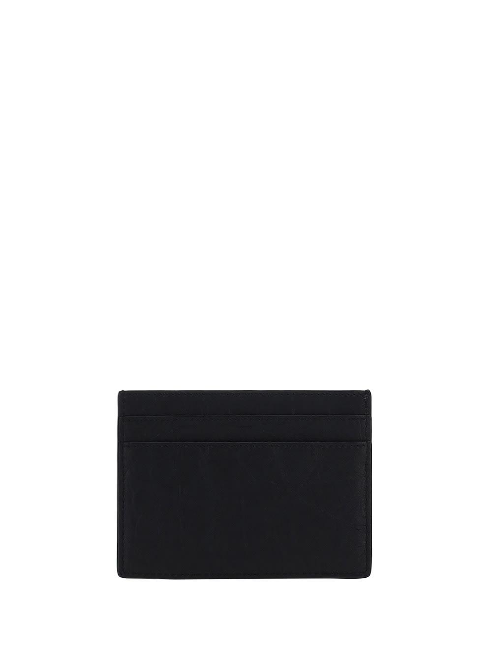 Saint Laurent Ysl Card Holder In Nero