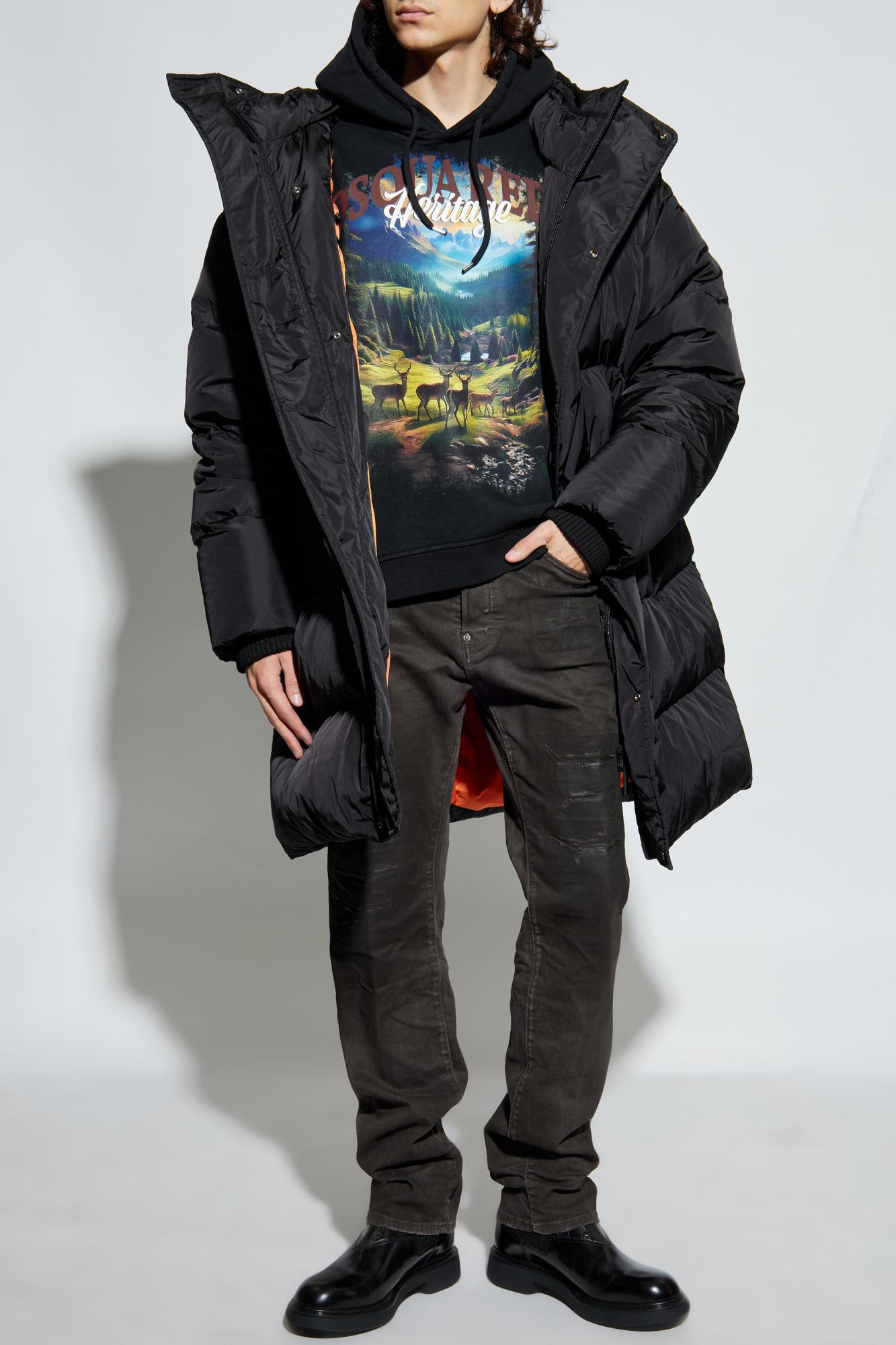 Dsquared2 Sweatshirt With Logo In Black